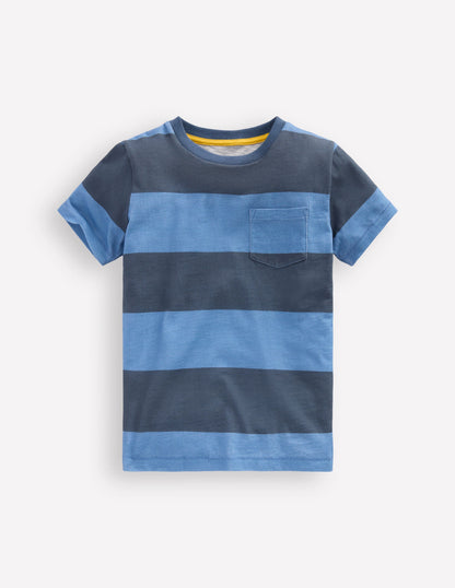 Everyday Short Sleeve T-Shirt-Blue Yonder / Medieval Blue-1