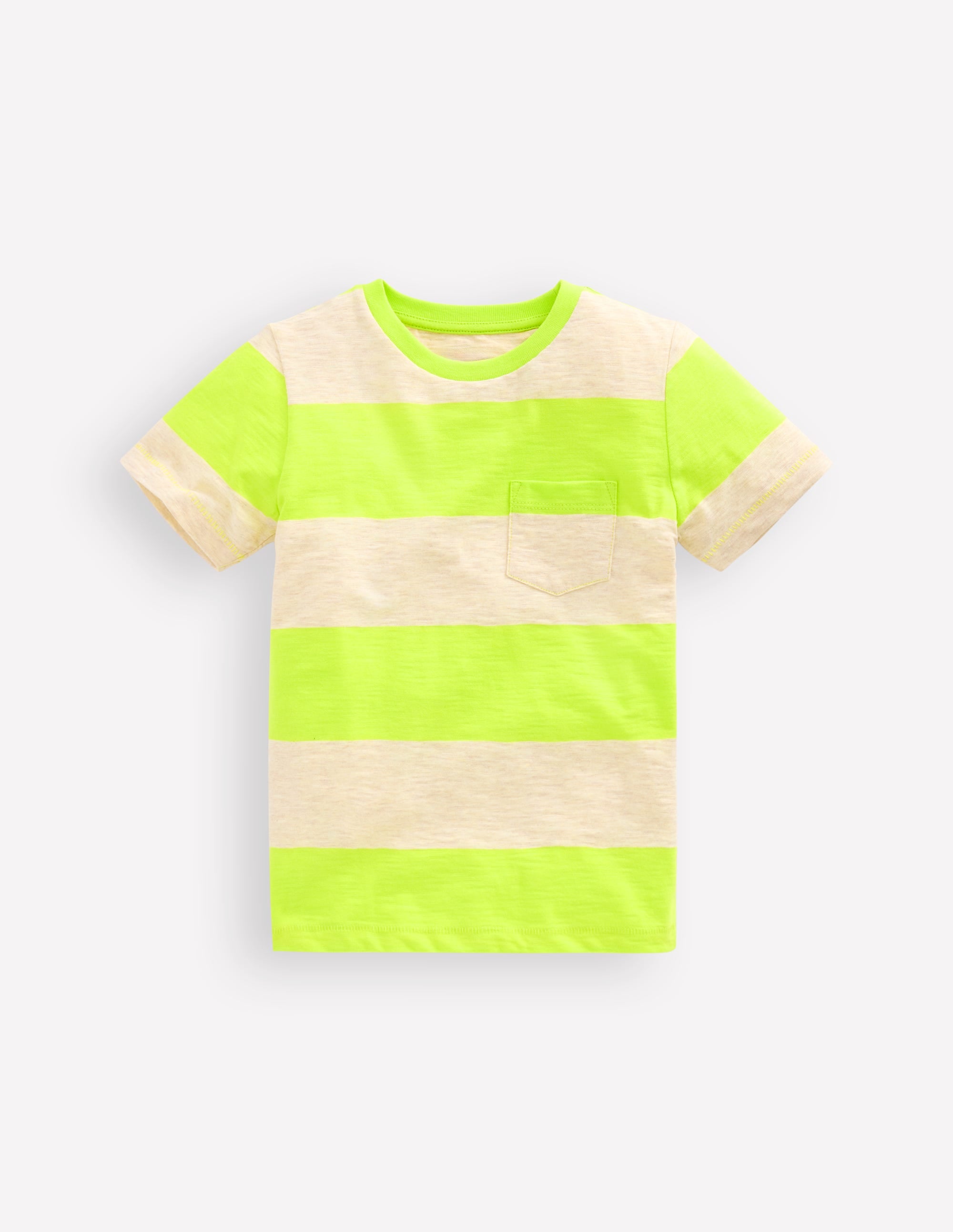 Everyday Short Sleeve T-Shirt-Love Bird / Oatmeal Melange - Image 1