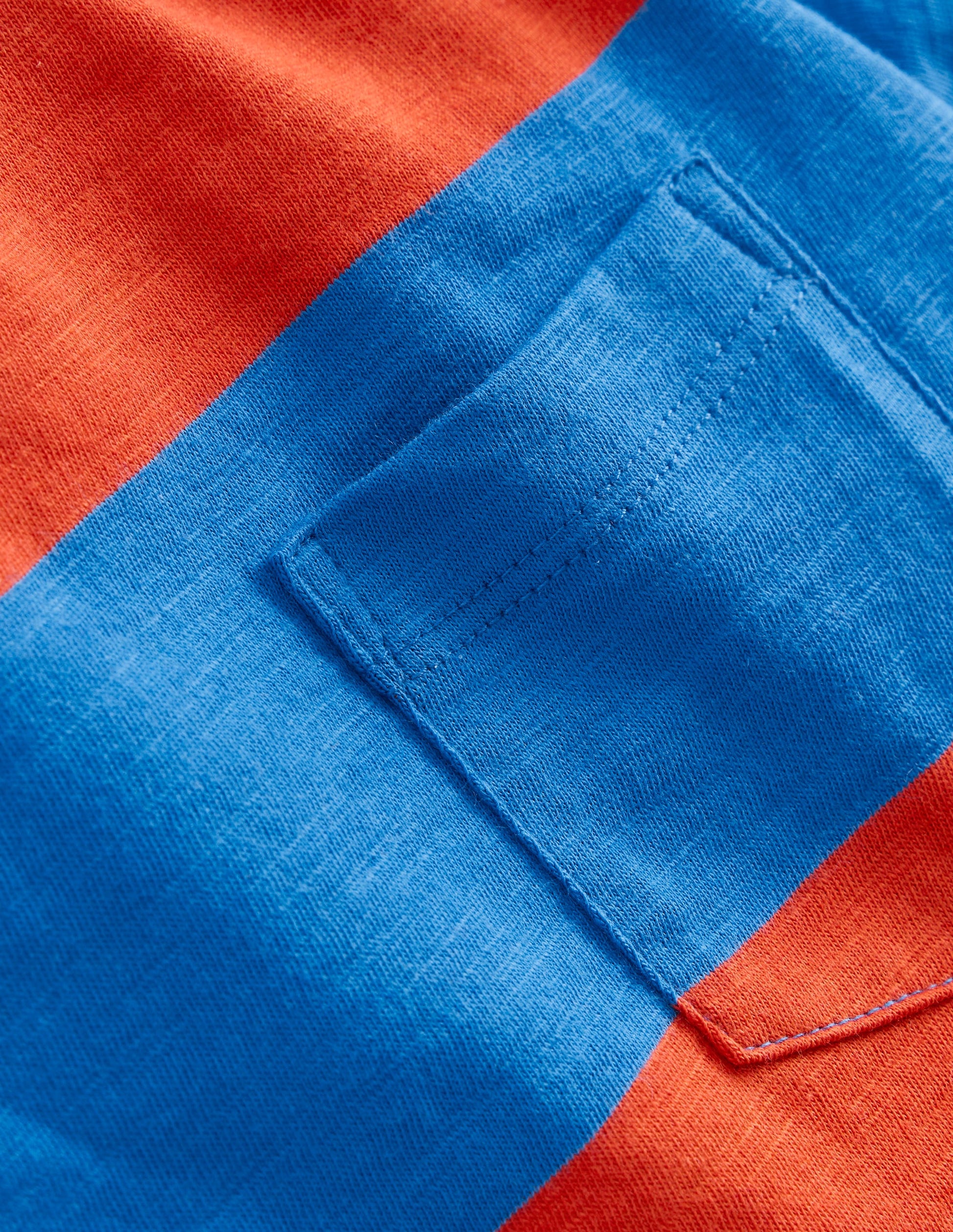 Everyday Short Sleeve T-Shirt-AURORA RED / DIRECTOIRE BLUE-3