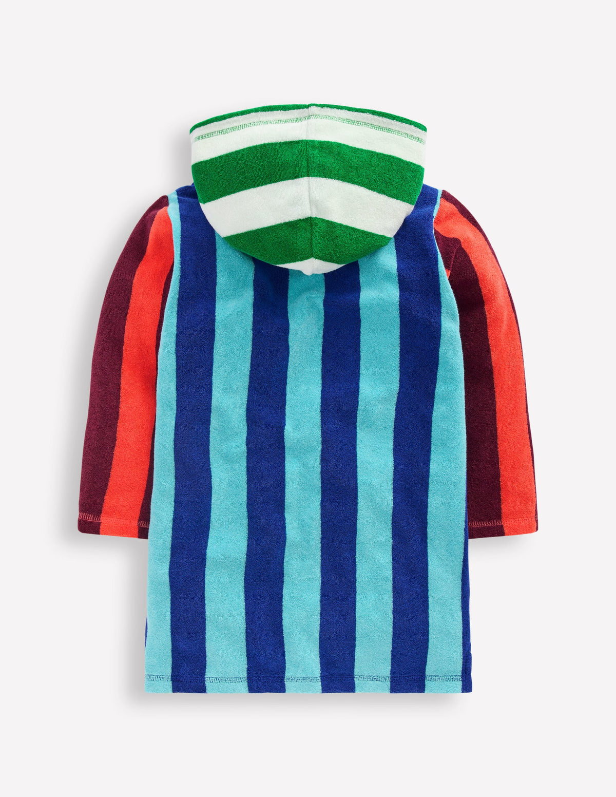 Towelling Zip-Up Throw-On-Hotch Stripe - Image 2
