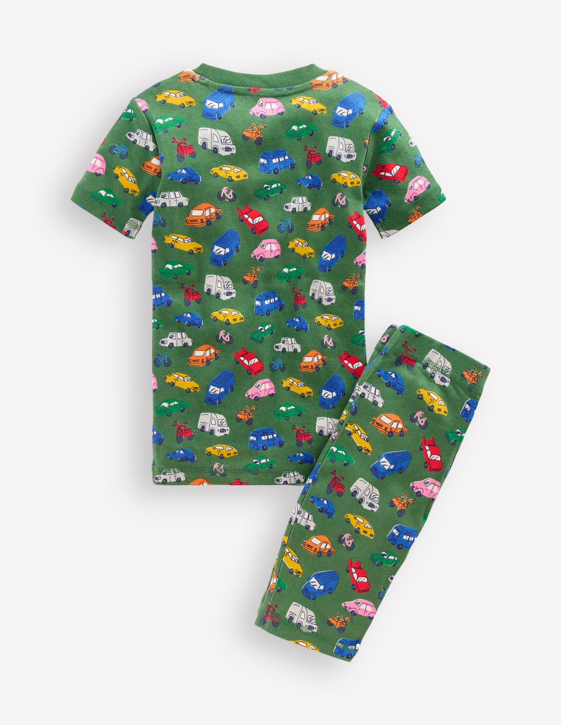 Snug Short John Pyjamas-Traffic Jam-2