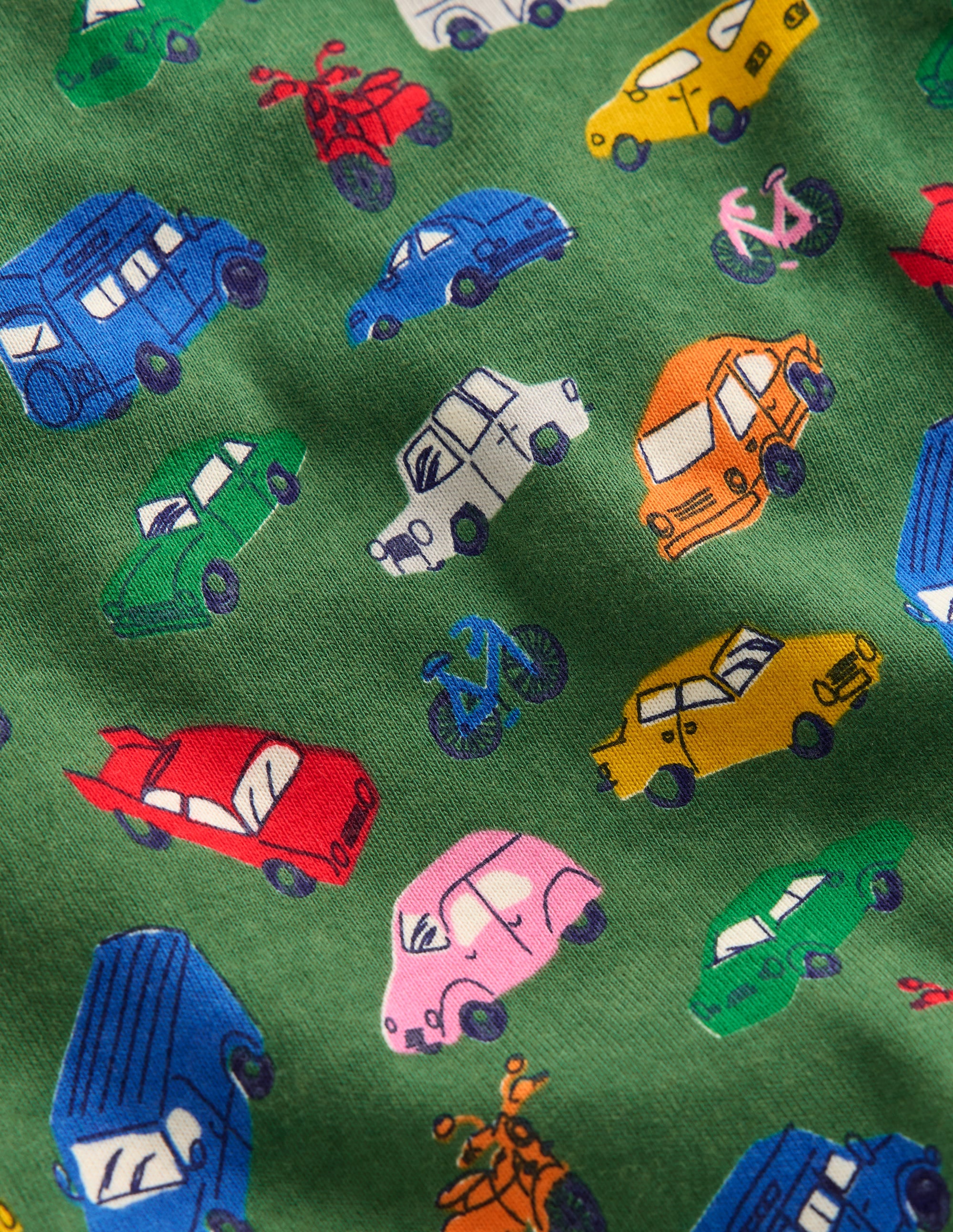 Snug Short John Pyjamas-Traffic Jam - Image 3