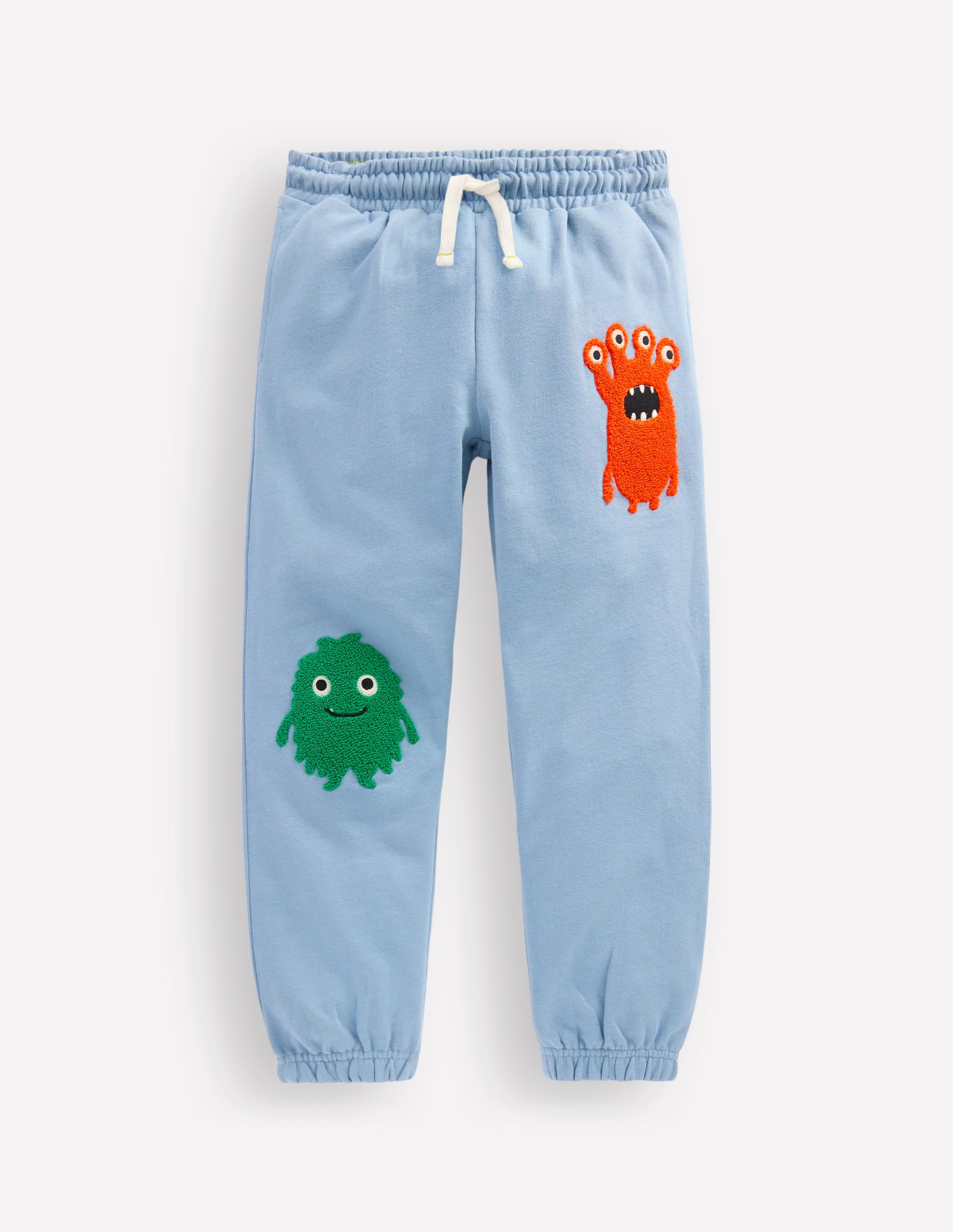 Fun Joggers-French Blue Monster Applique - Image 4