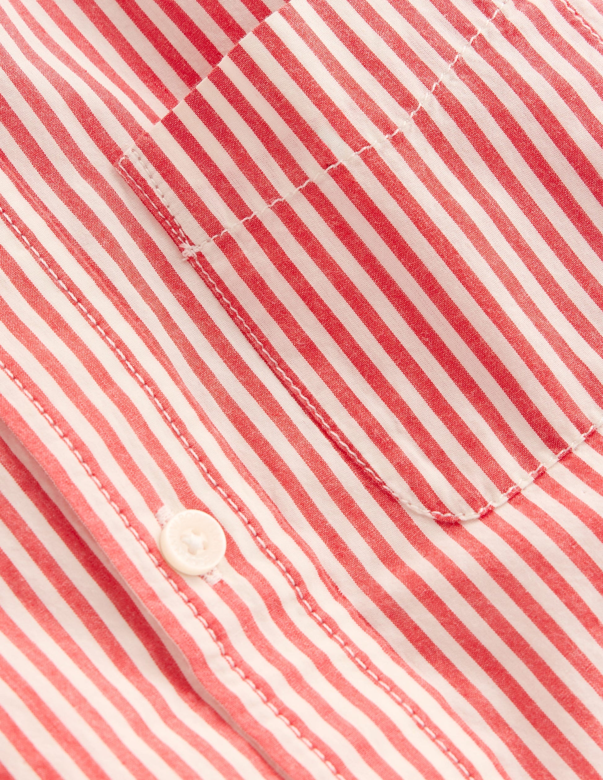 Cotton Shirt-Red Ticking-6
