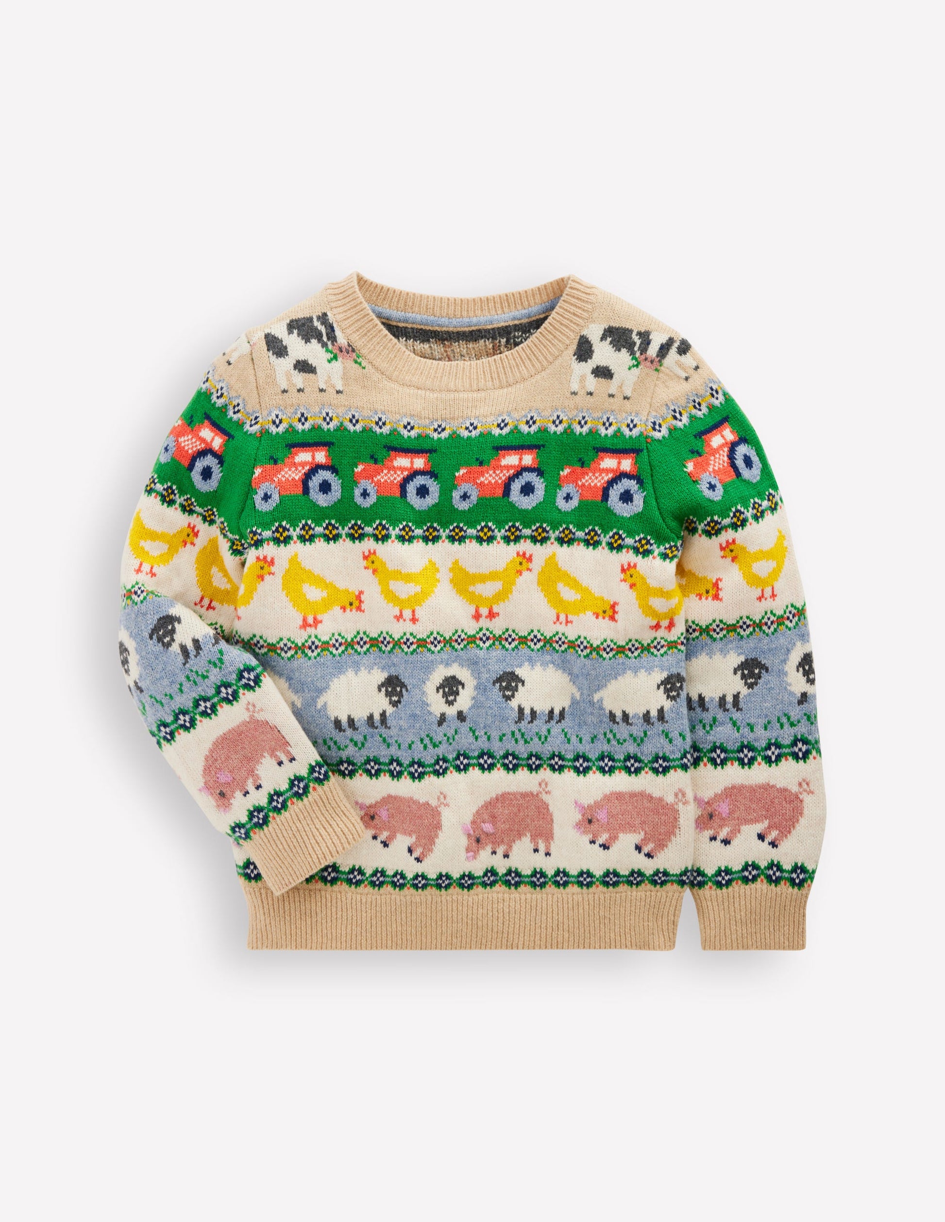 Fair Isle Jumper-Farm Animals-2