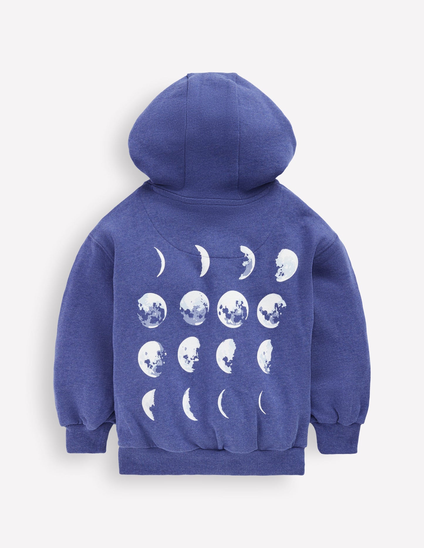 Front and Back Hoodie-Moon Phases