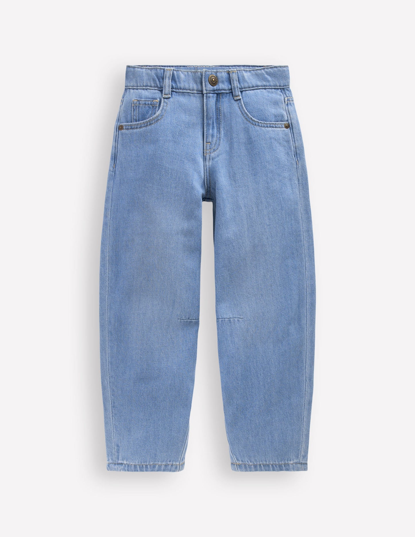 Barrel Jeans-Light Wash