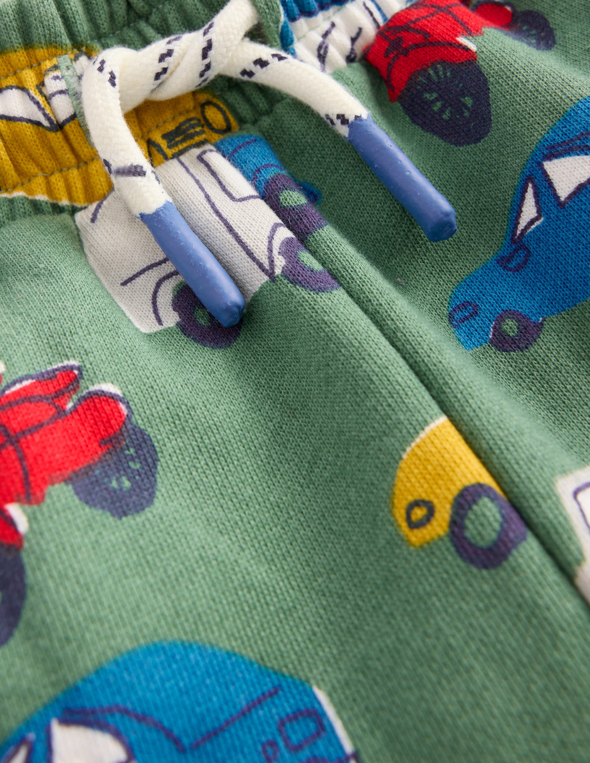 Relaxed Printed Joggers-Willow Green Traffic Jam - Image 3