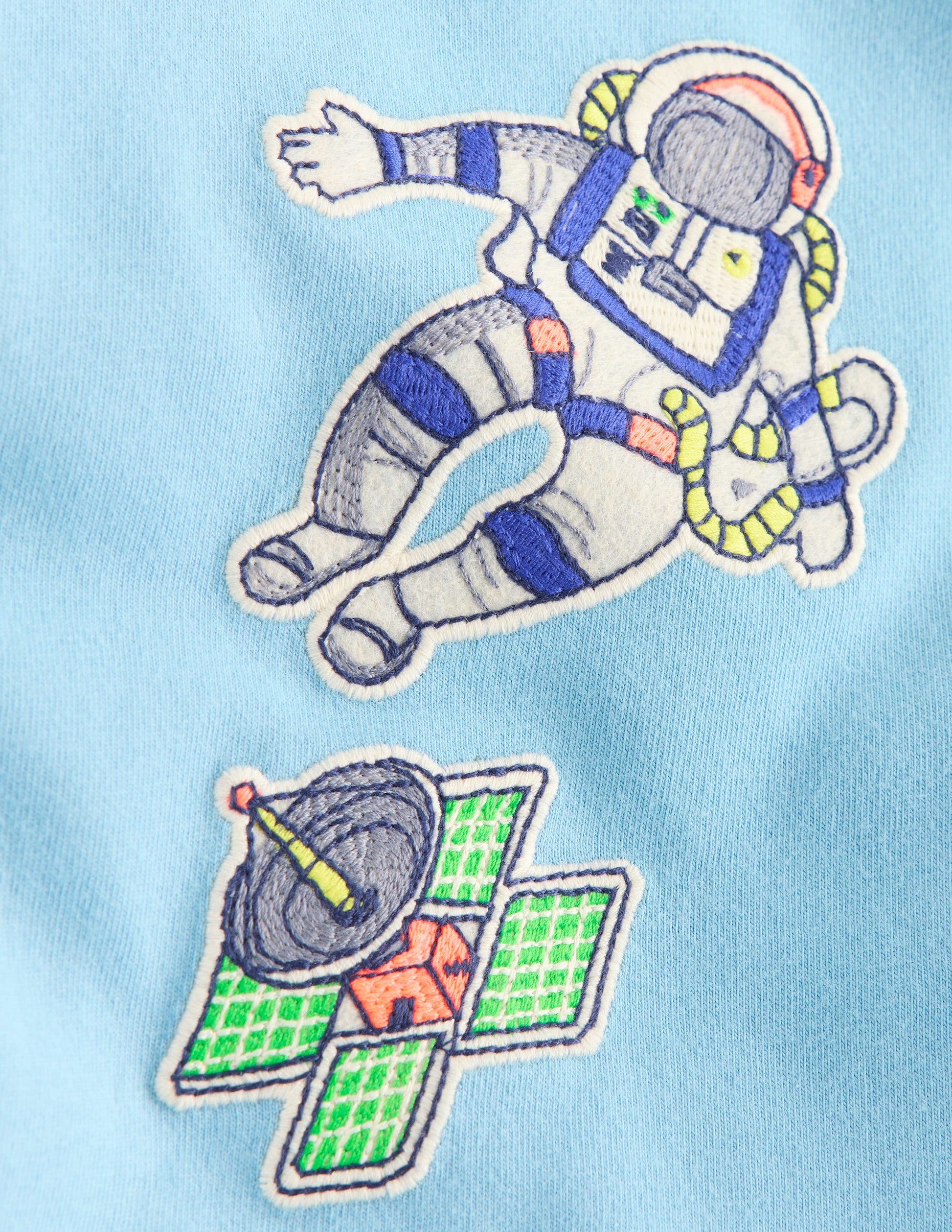 Short Sleeve Badge T-shirt-GLACIER LAKE Outer Space-3