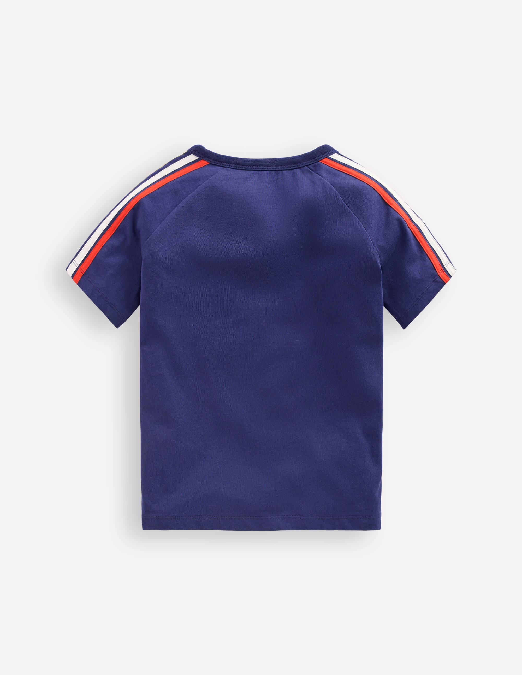 Rainbow Raglan T-shirt-TWILIGHT BLUE - Image 2