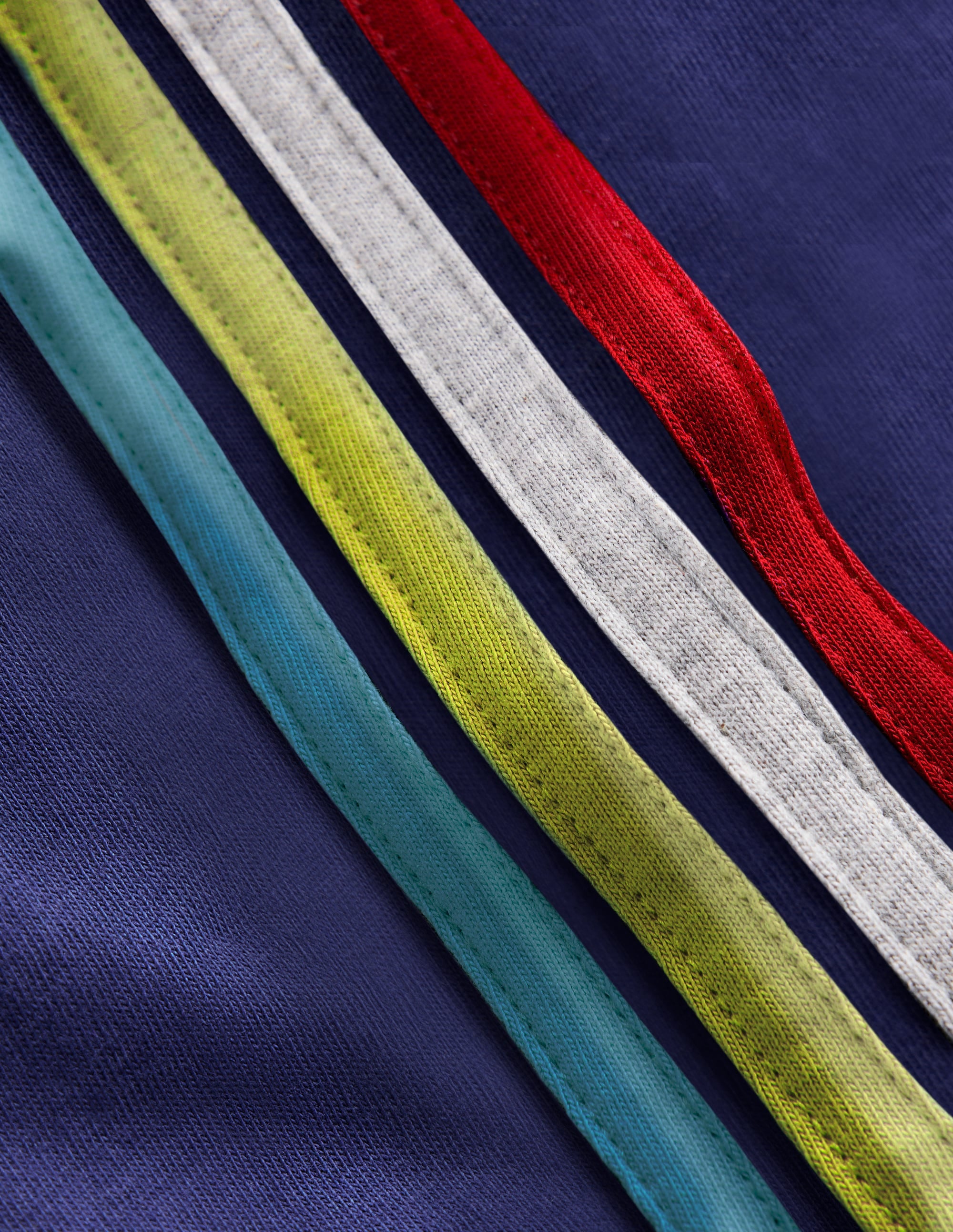 Rainbow Raglan T-shirt-TWILIGHT BLUE - Image 3