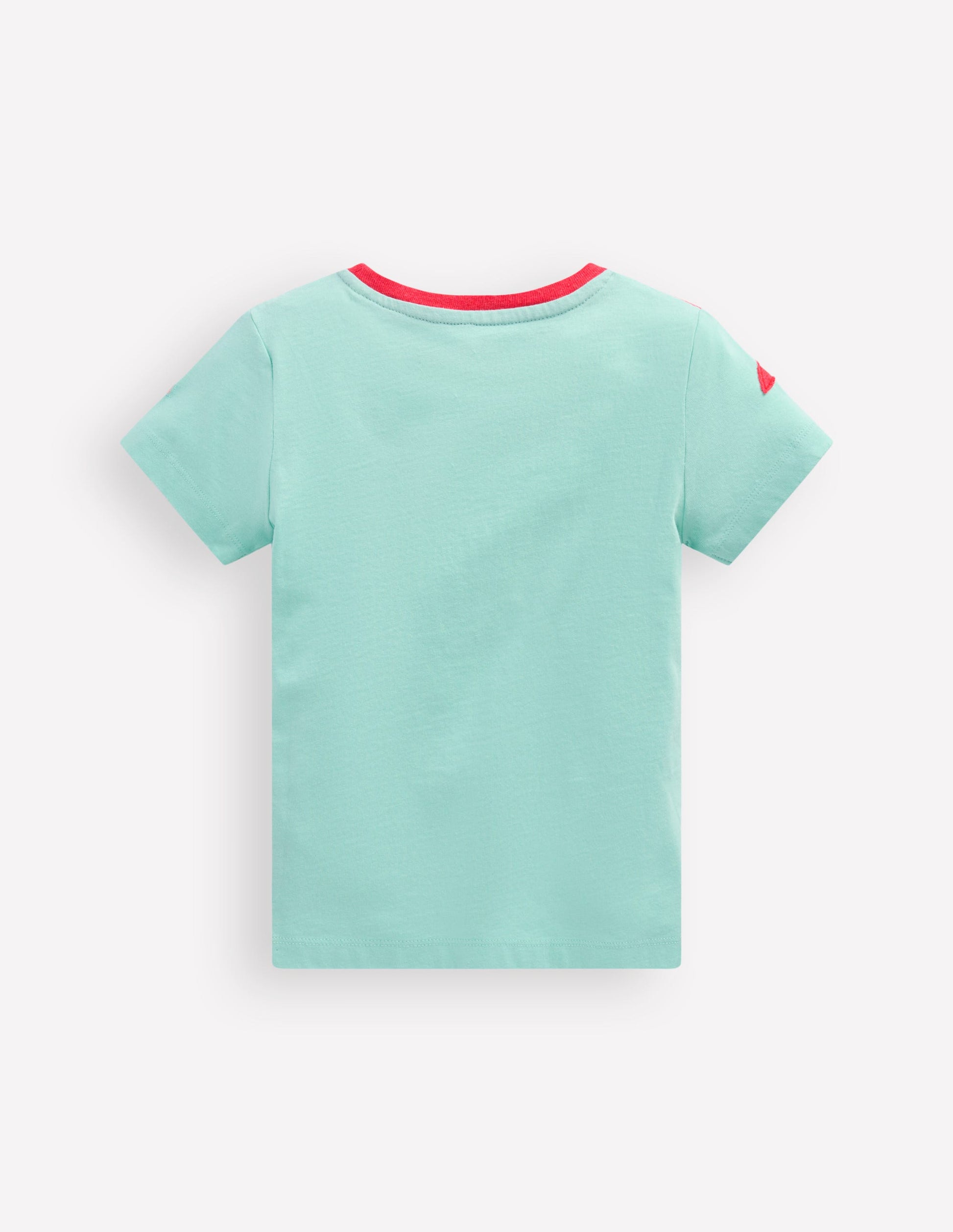 Short Sleeve Fun Appliqué Tee-Spearmint Crab-2