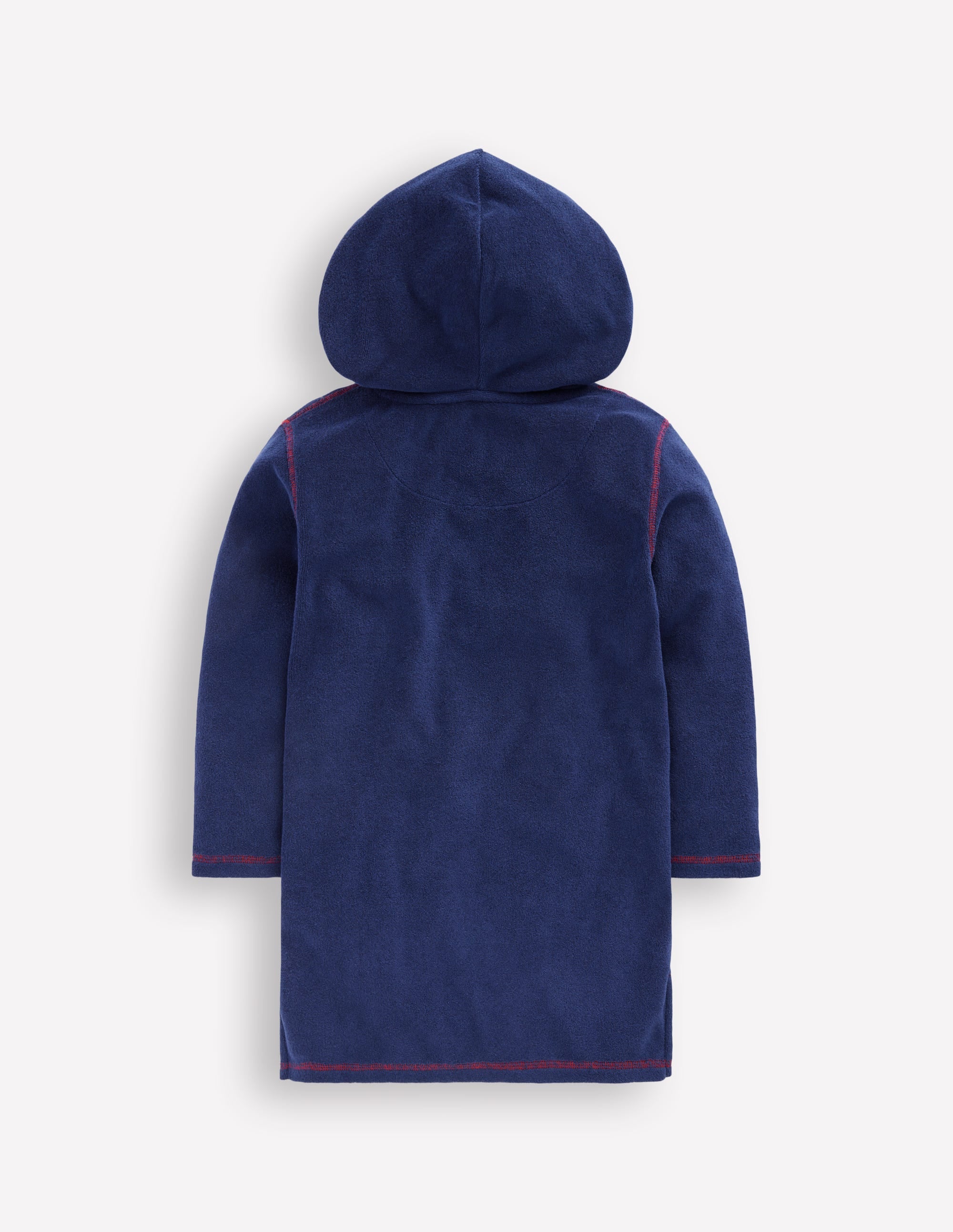 Appliqué Towelling Throw-on-Navy Shark - Image 2