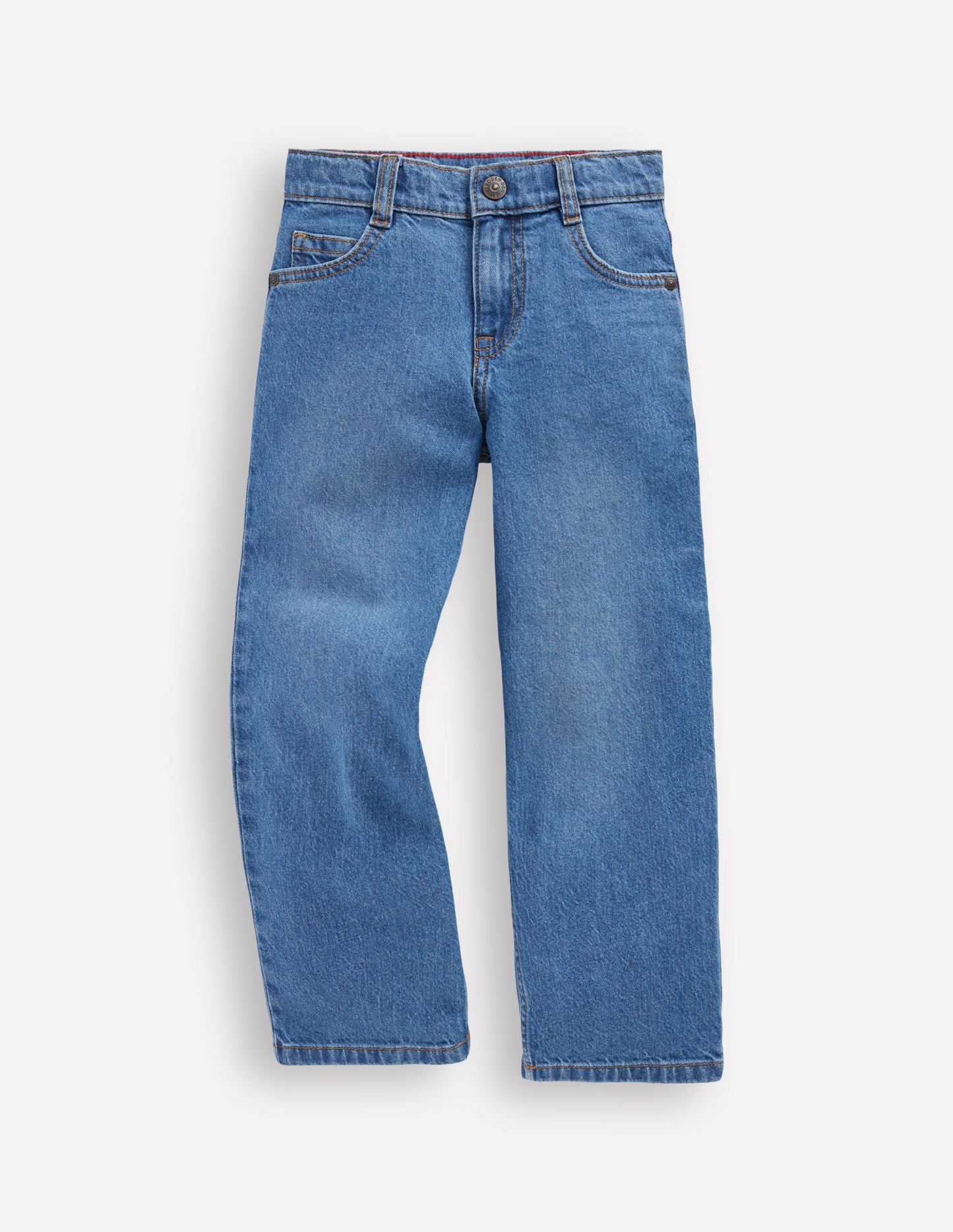 Relaxed Jeans-Mid Wash