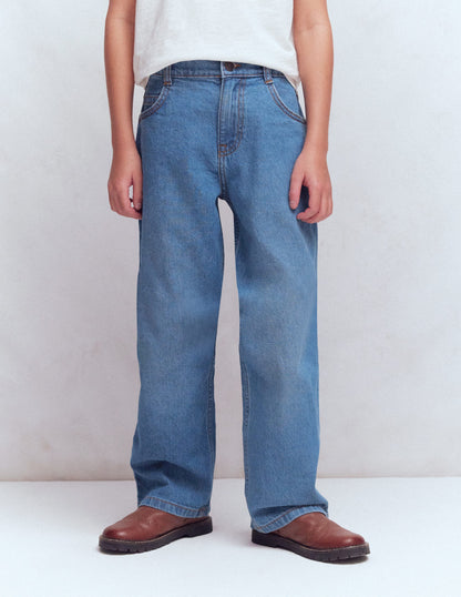 Relaxed Jeans-Mid Wash-5