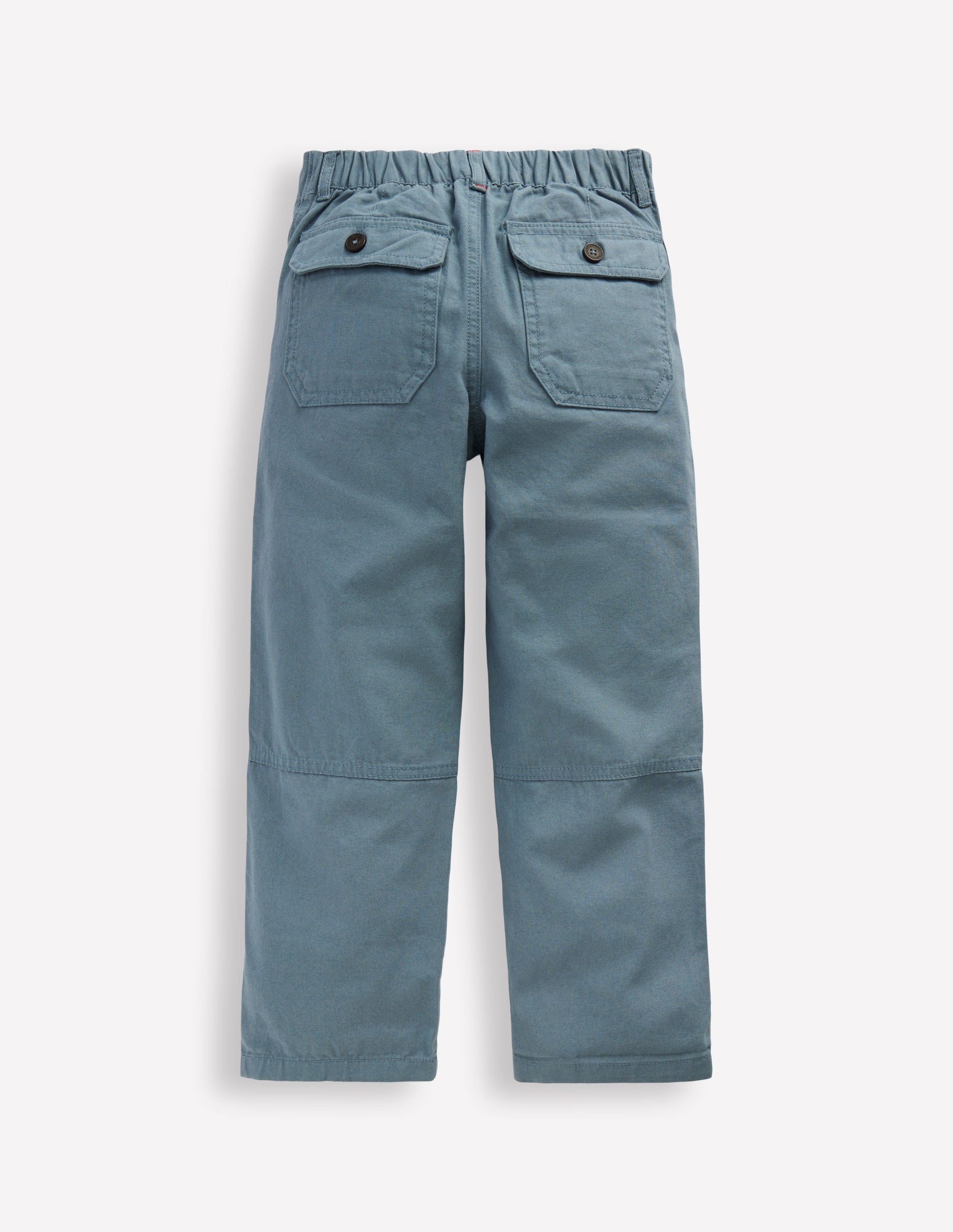 Canvas Carpenter Trousers-Blue Mirage-2
