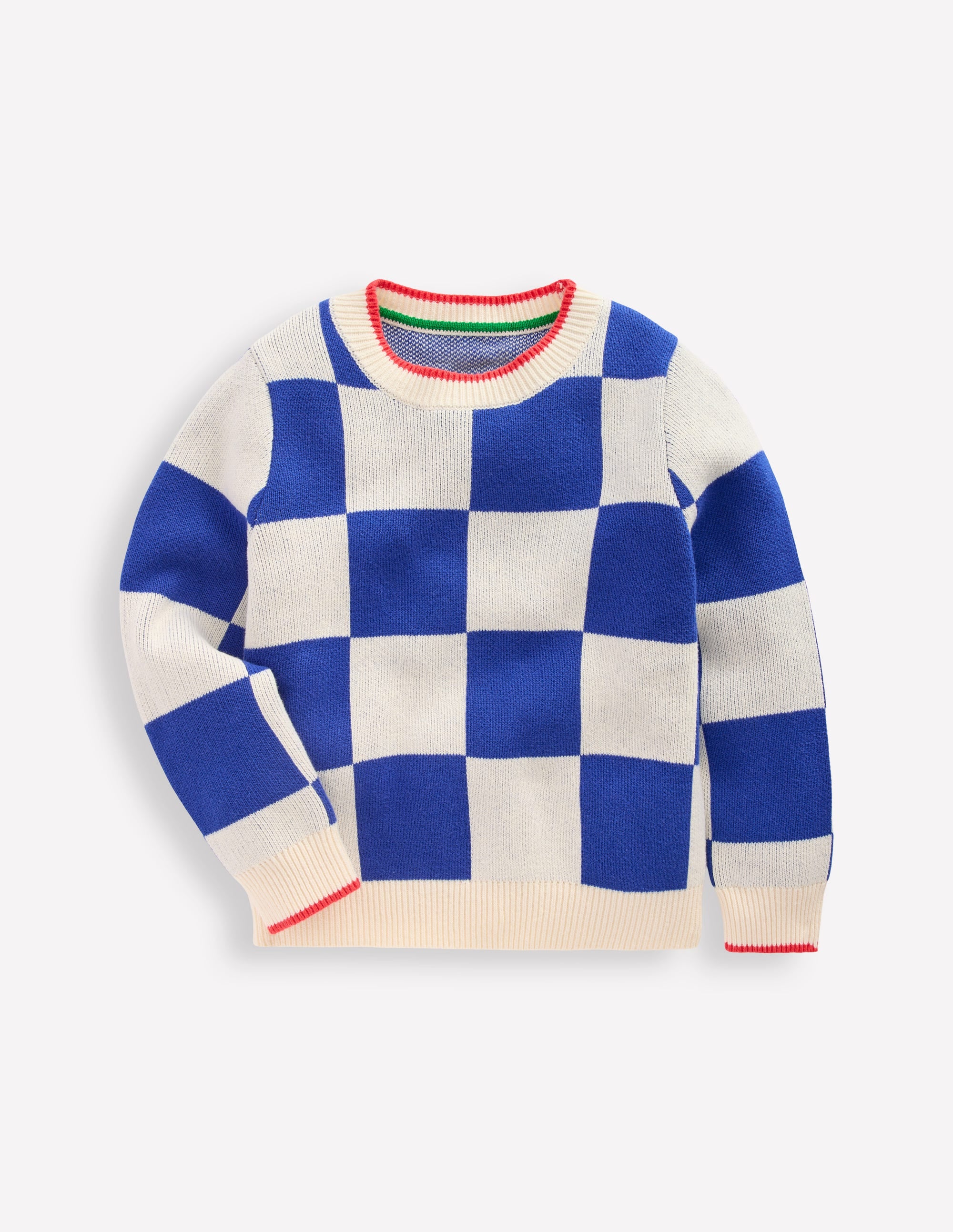 Graphic Jumper-Surf the Web Checkerboard - Image 4
