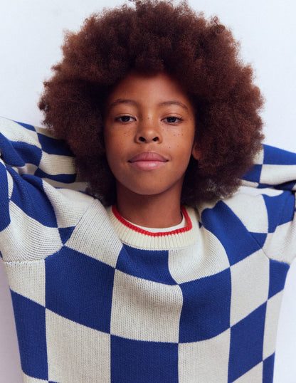 Graphic Jumper-Surf the Web Checkerboard-2