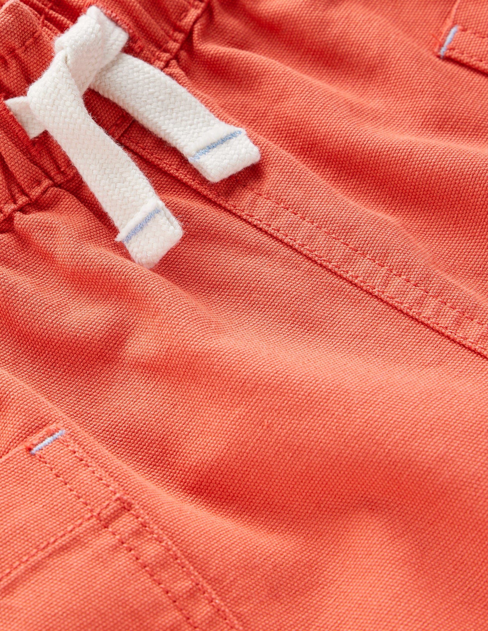 Cotton Pocket Shorts-Garnet Rose-3