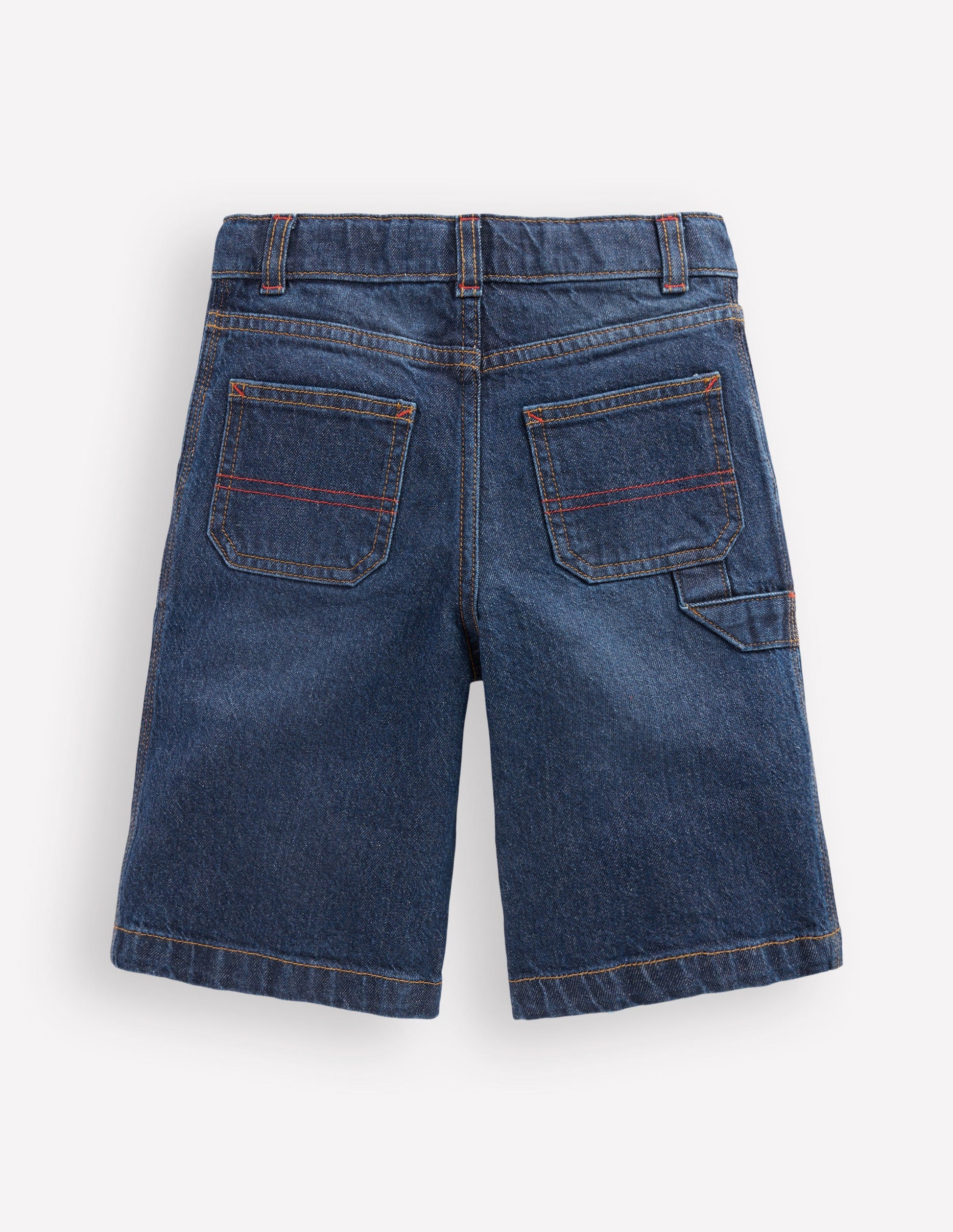 Carpenter Shorts-Indigo-3