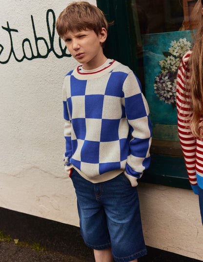 Carpenter Shorts-Indigo-1