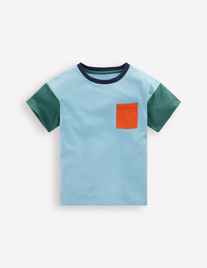 Relaxed Ripstop T-shirt-Glacier Lake/Koi/Blue Spruce-1