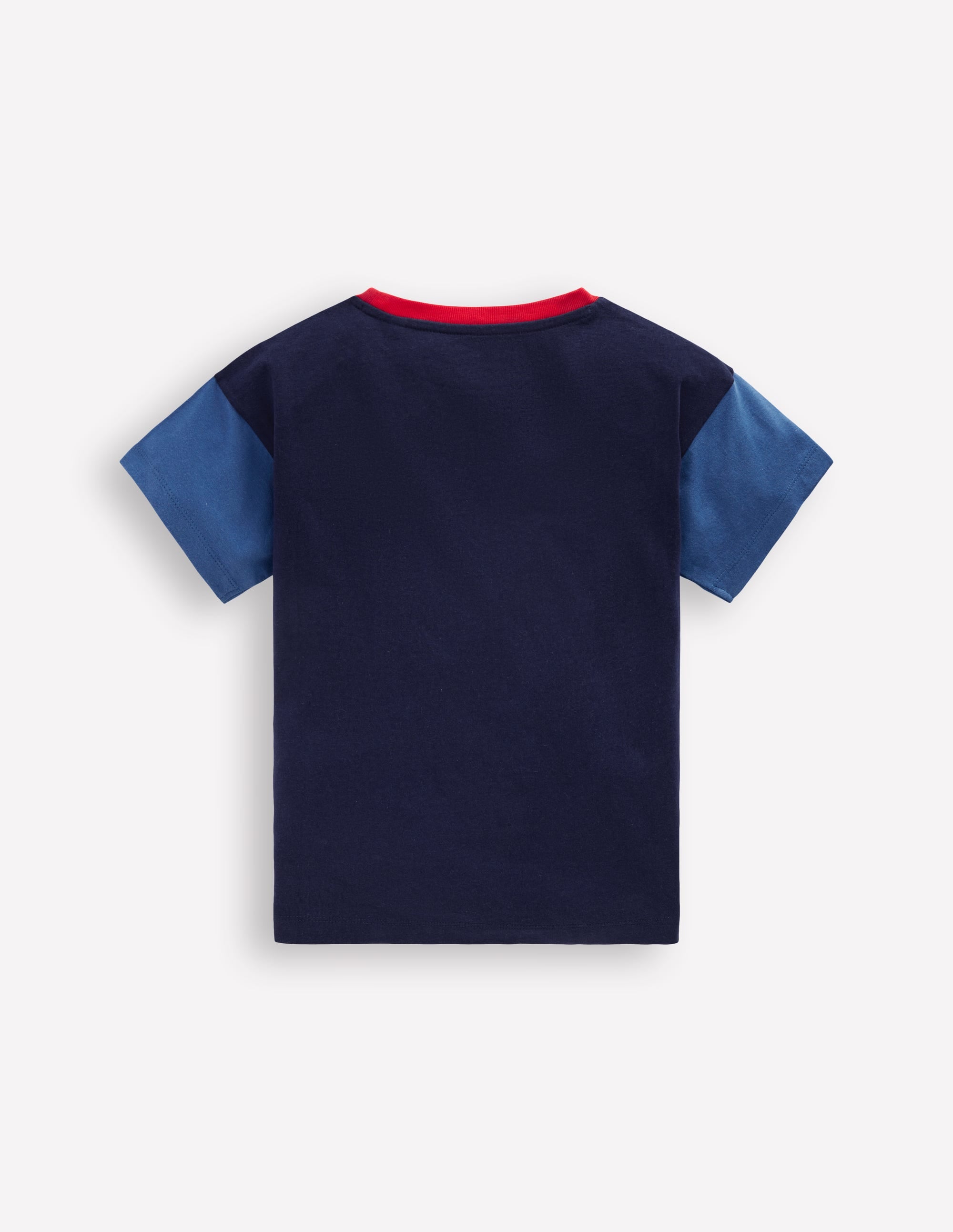 Relaxed Ripstop Pocket T-shirt-Delft/Artichoke/Medieval - Image 5