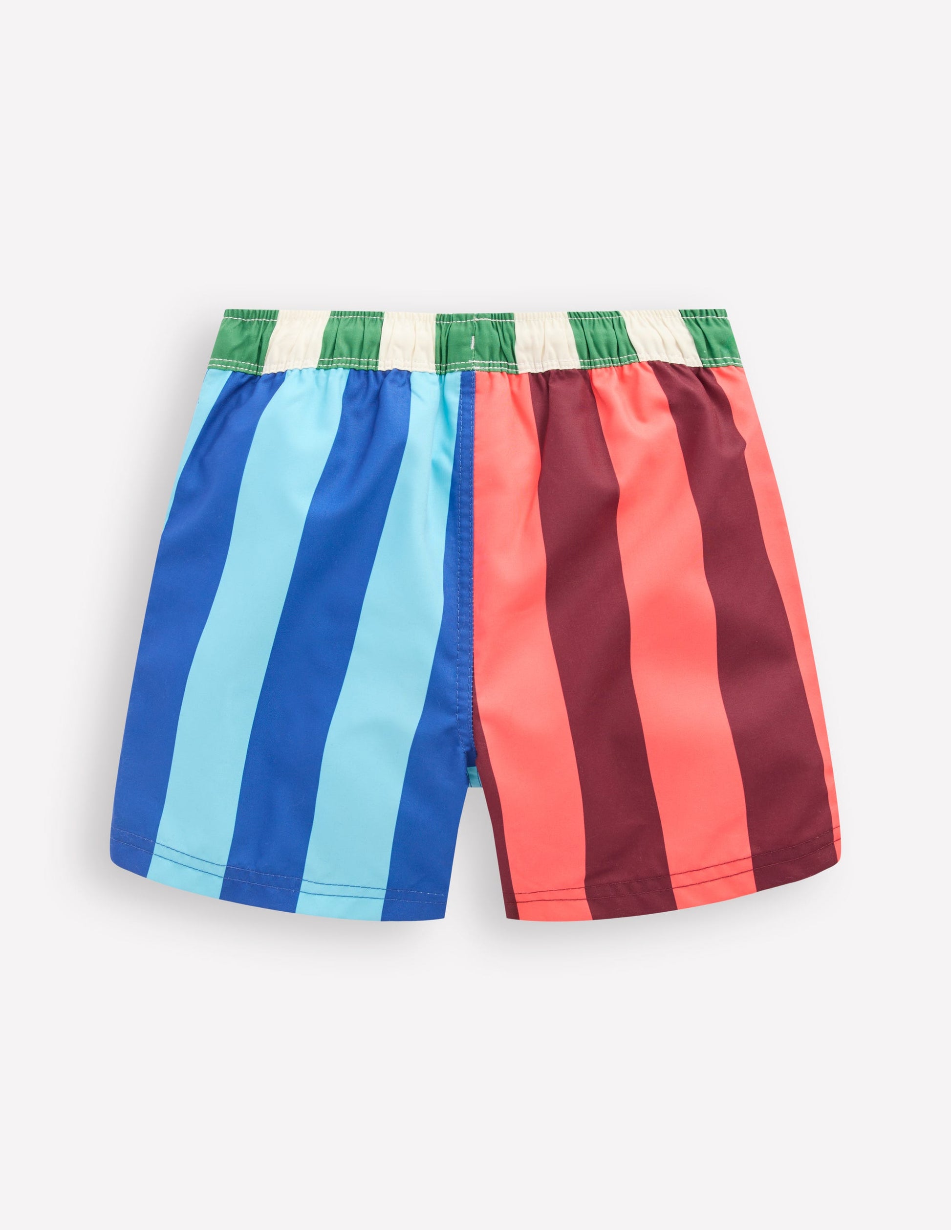 Swim Shorts-Vertical Multi Stripe-2