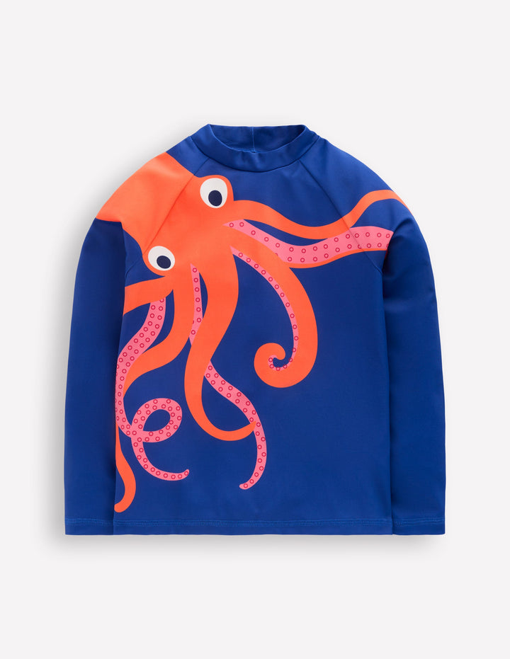 Sun Safe Fun Rash Vest-Octopus