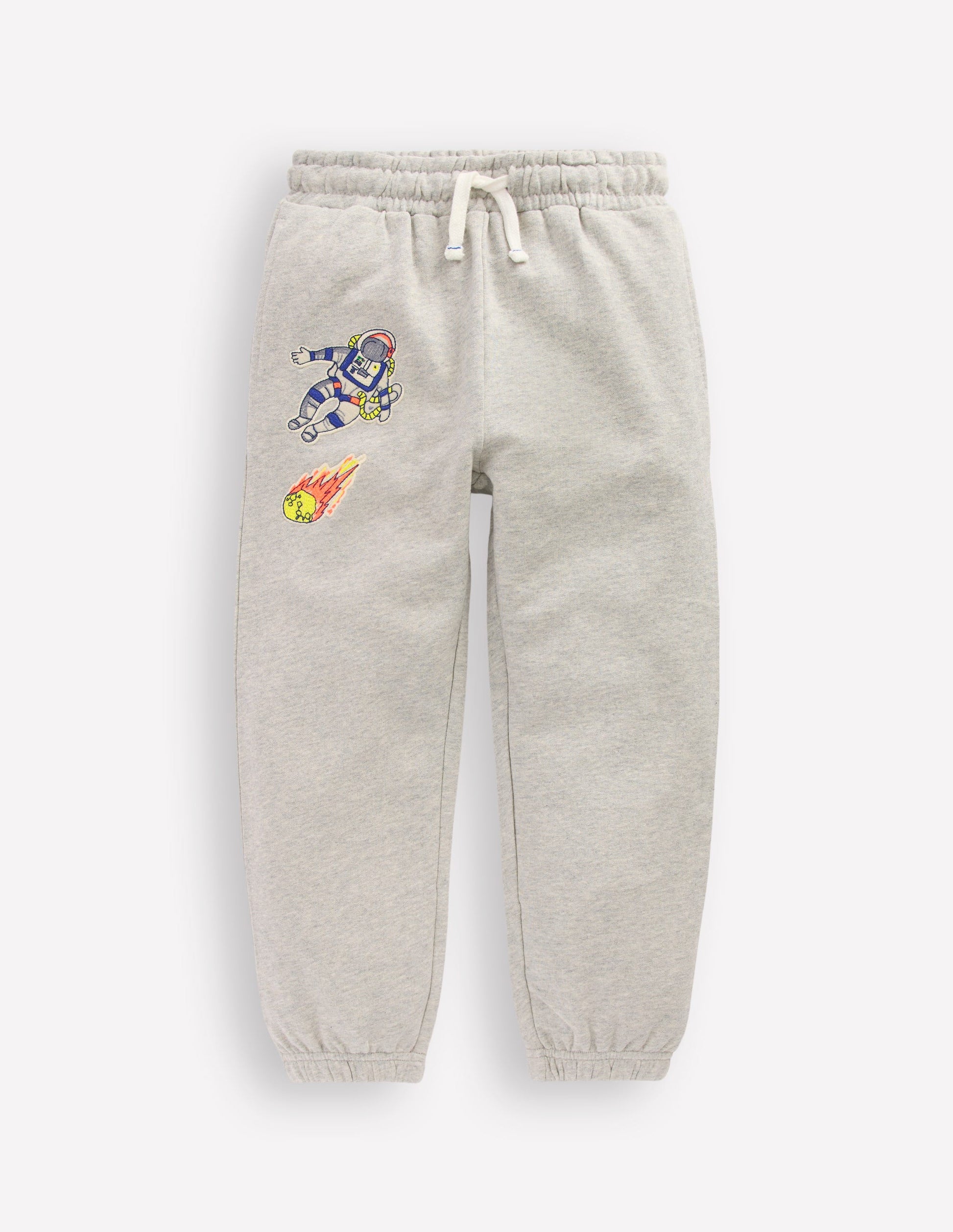 Badge Joggers-Grey Space-5