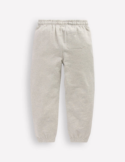 Badge Joggers-Grey Space-6