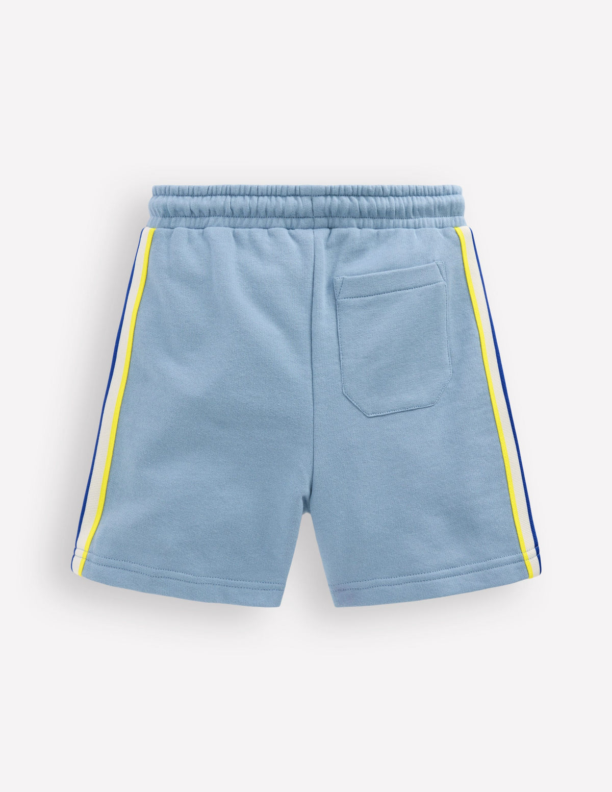Colourblock Shorts-Blue Colourblock Side - Image 2