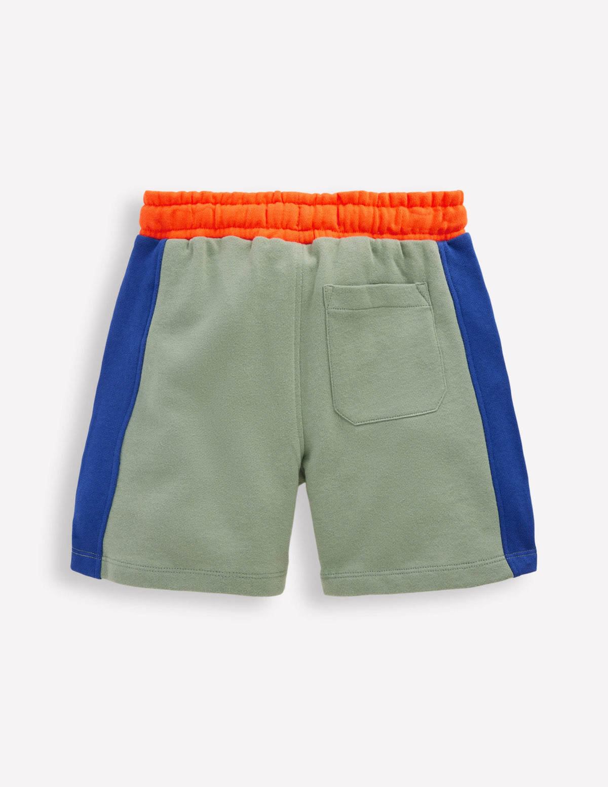 Colourblock Shorts-Green Colourblock - Image 5