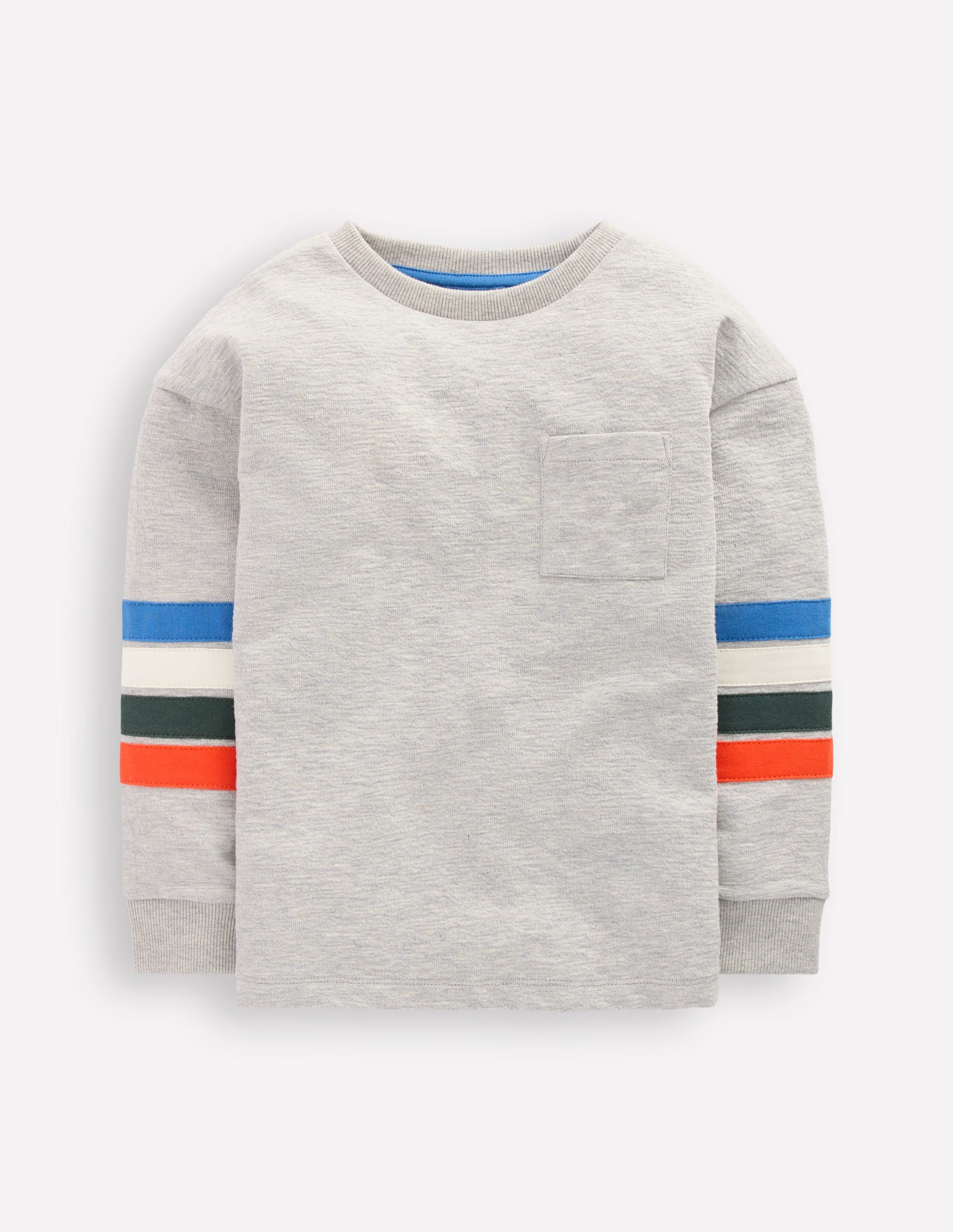 Relaxed Mid-weight T-shirt-Grey Marl-1