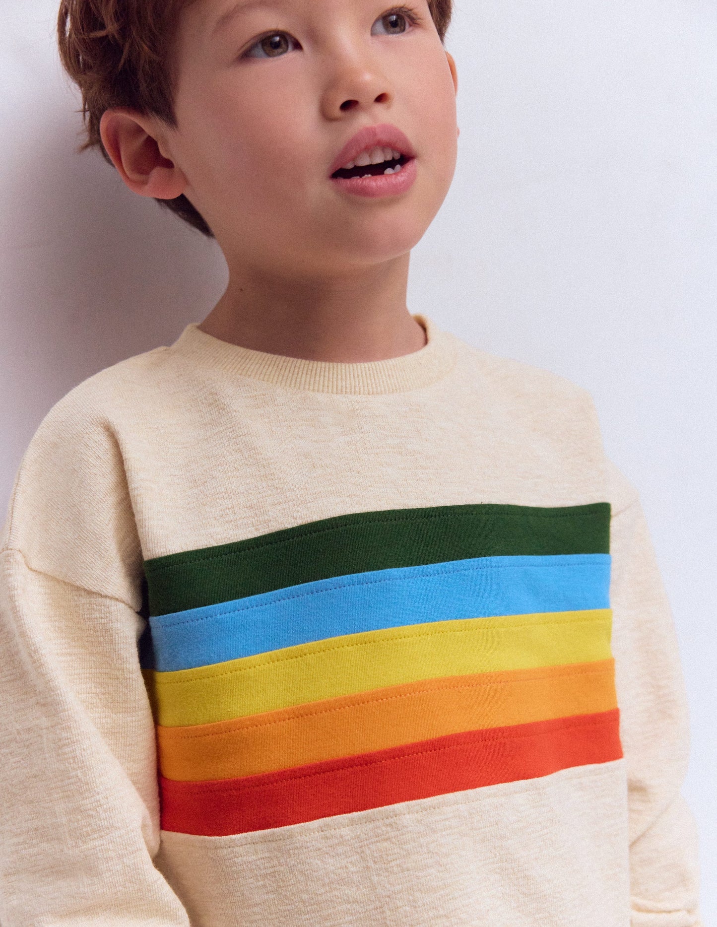 Relaxed Mid-weight T-shirt-Oatmeal Marl