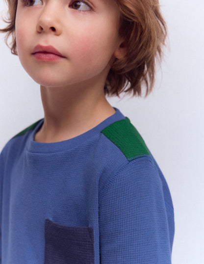 Waffle T-shirt-Regatta Colourblock-2