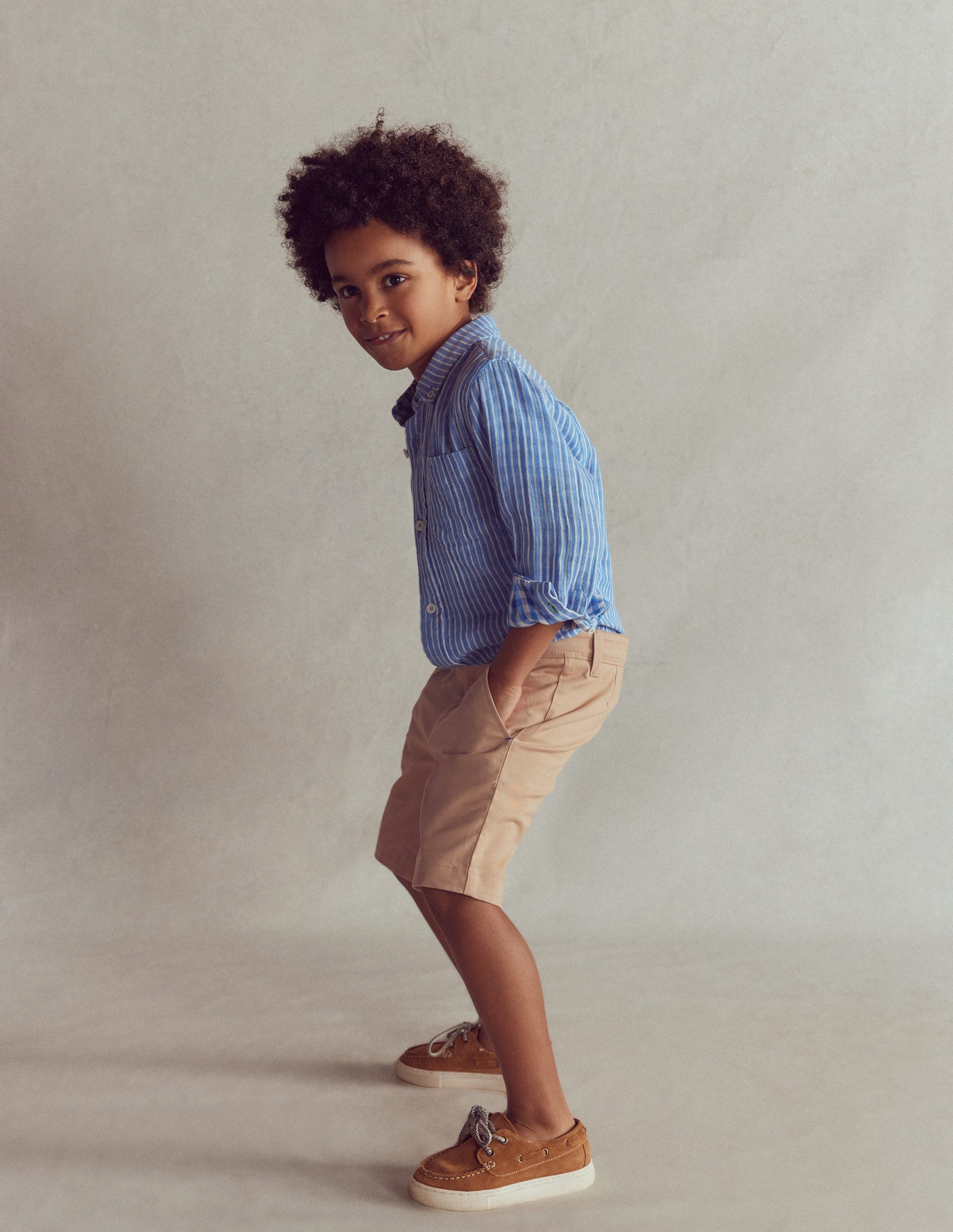 Classic Chino Shorts-Classic Tan-1