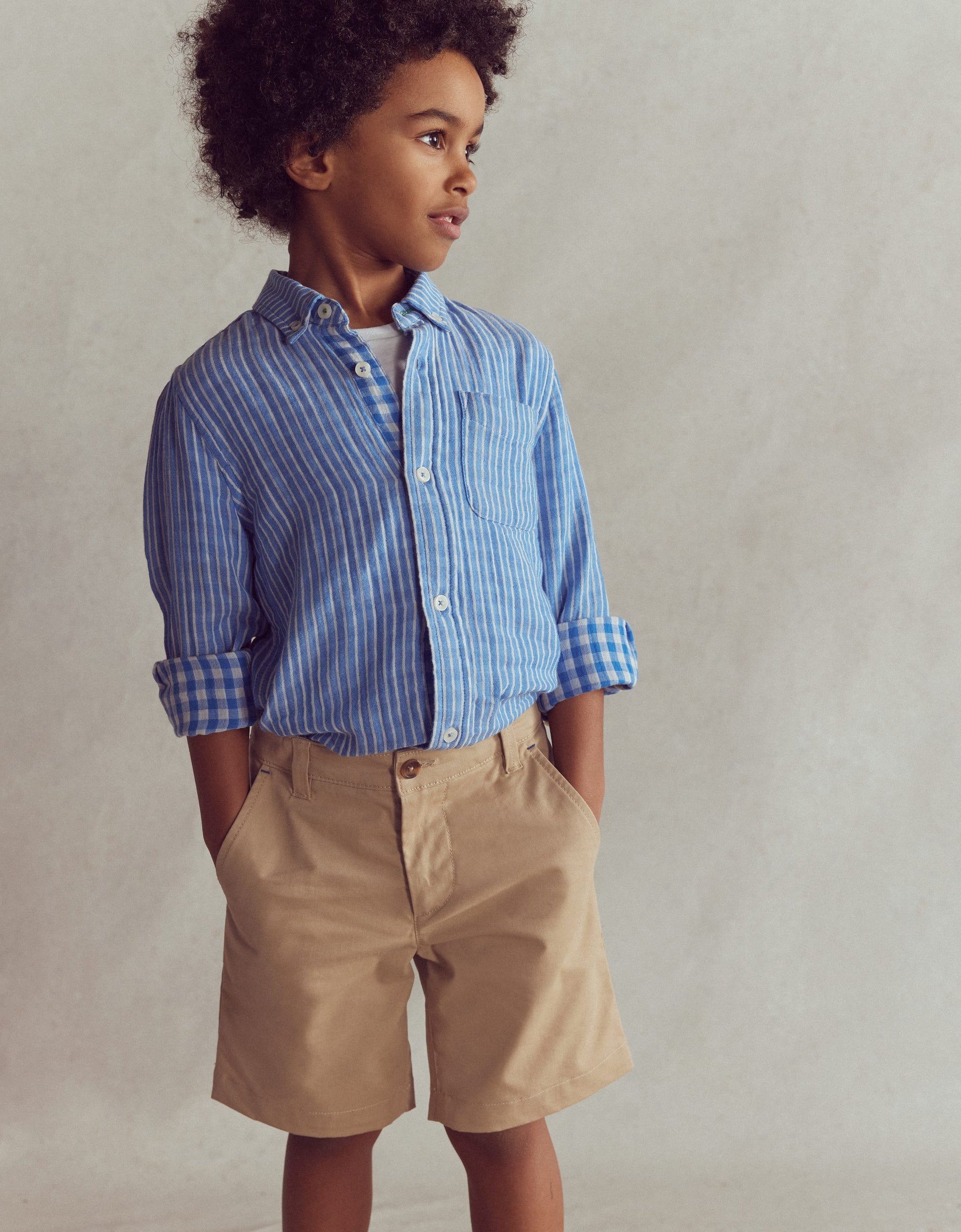 Classic Chino Shorts-Classic Tan-2