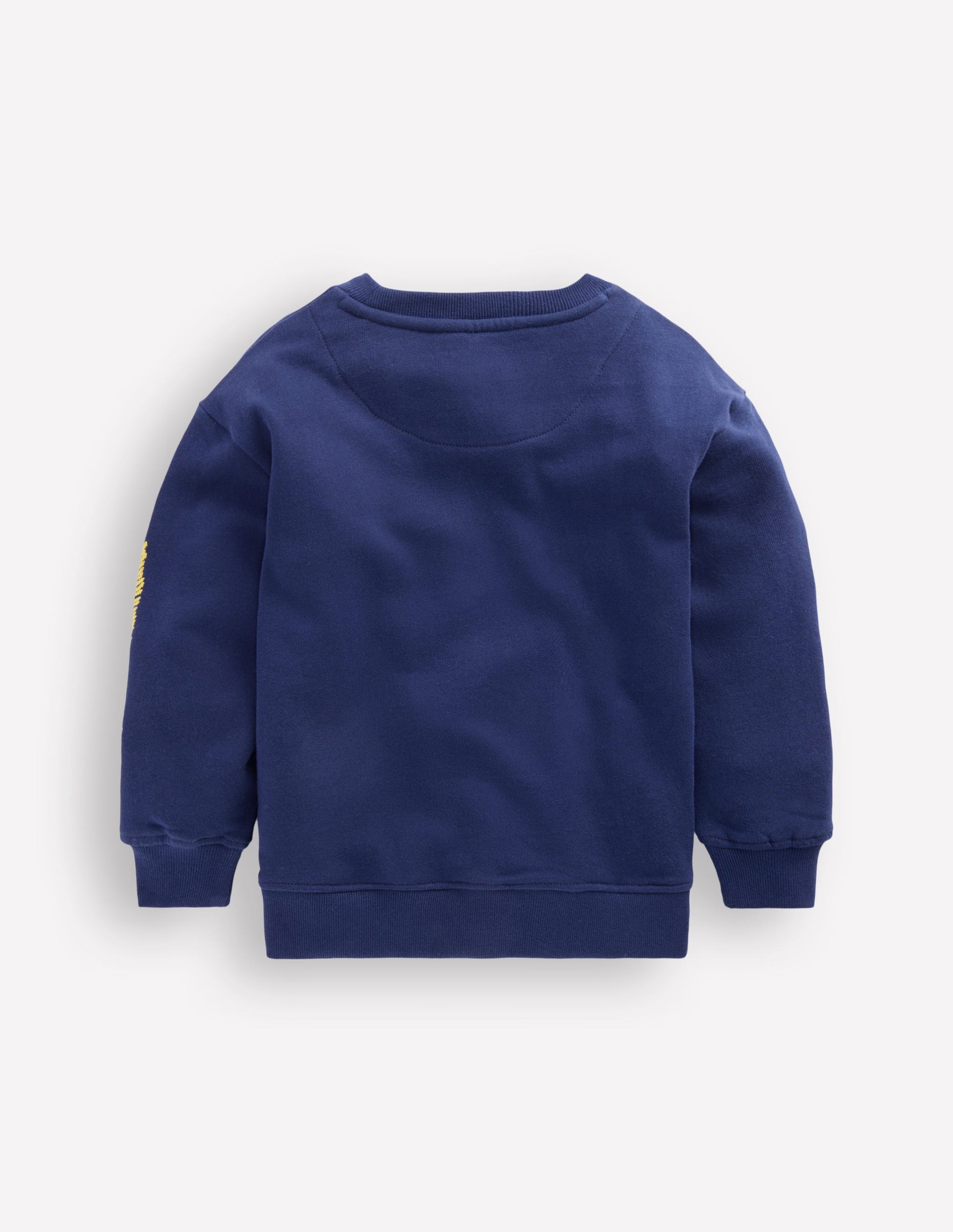 Embroidered Sweatshirt-College Navy Seacreatures-2