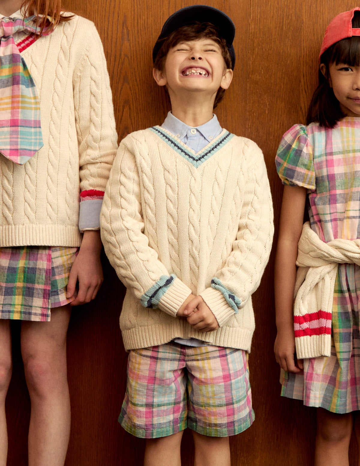 Madras Check Shorts-Madras Check - Image 4