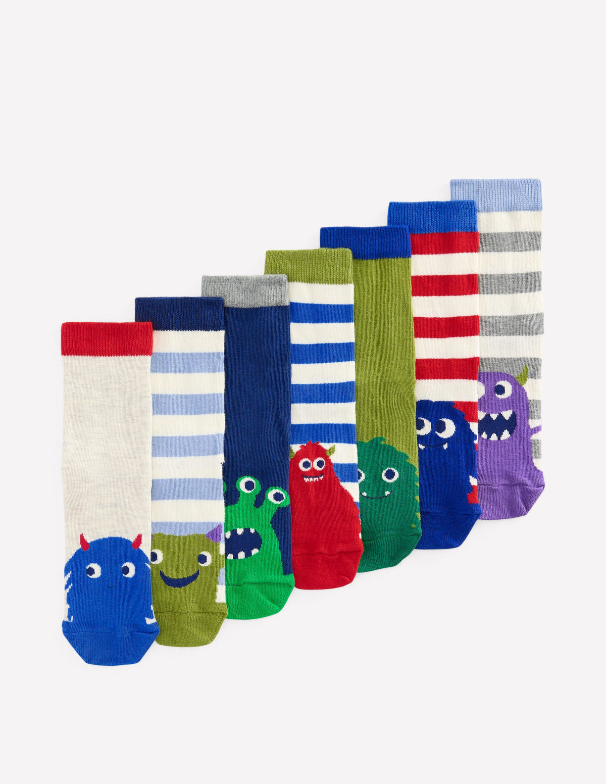 7-pack Socks-Monsters - Image 1