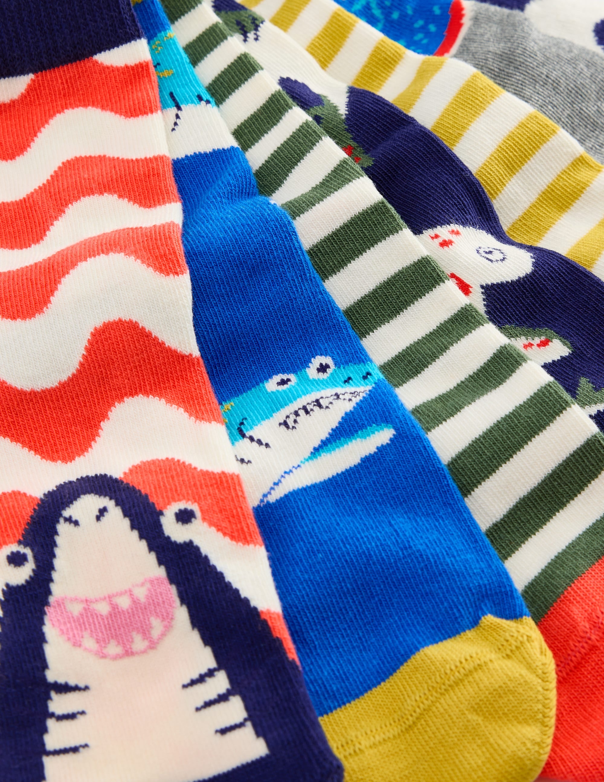 7-pack Socks-sharks - Image 2