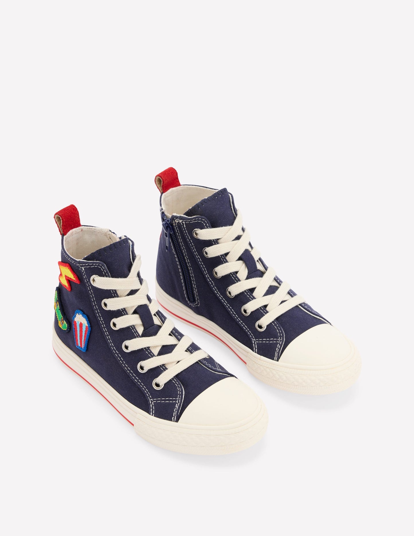 Canvas High Tops-Novelty Patches