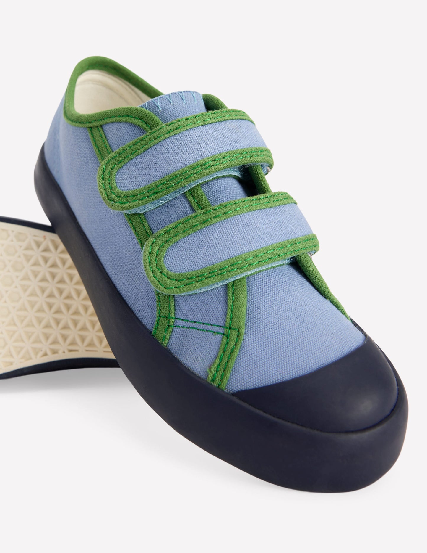 Canvas Trainers-Colour Block