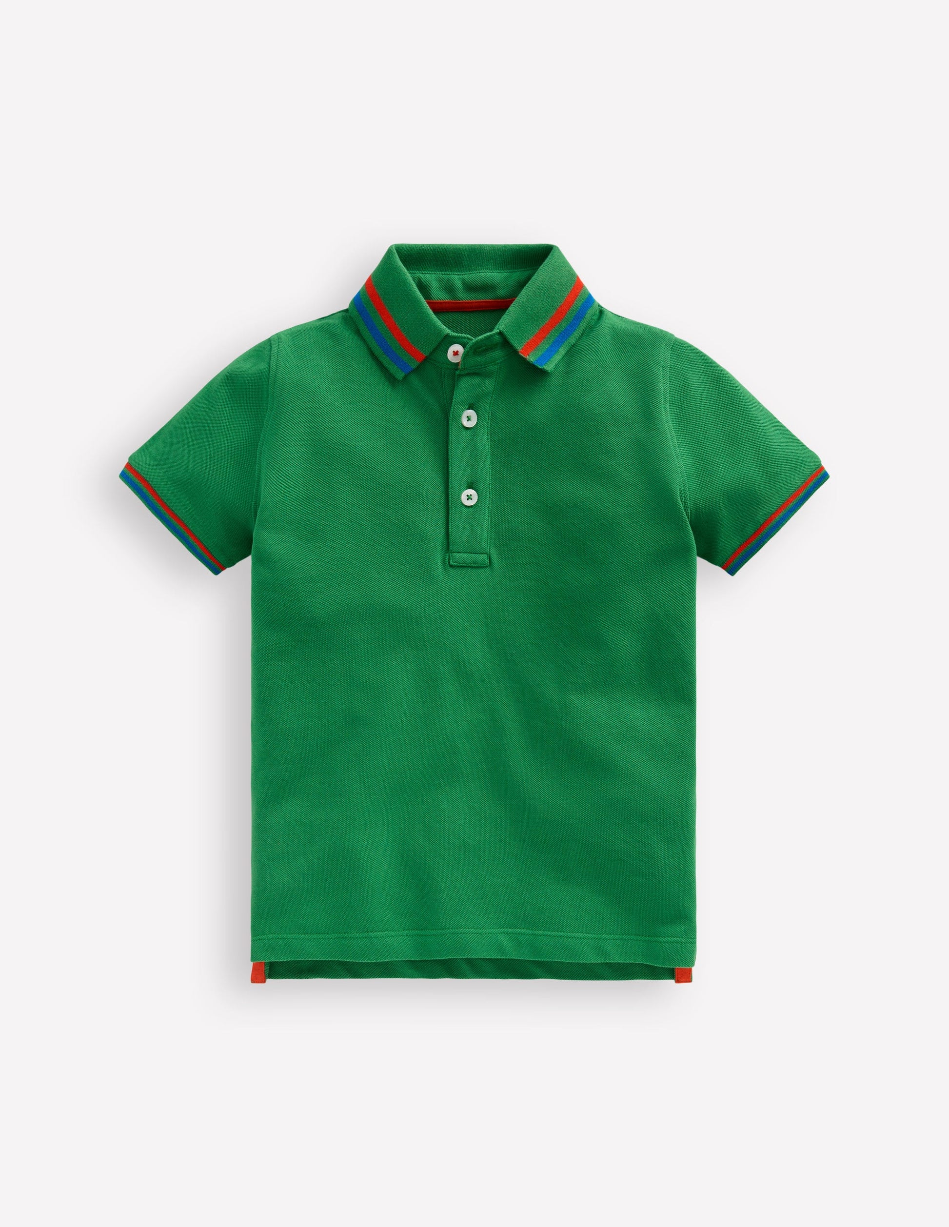 Piqué Polo Shirt-Highland Green-1