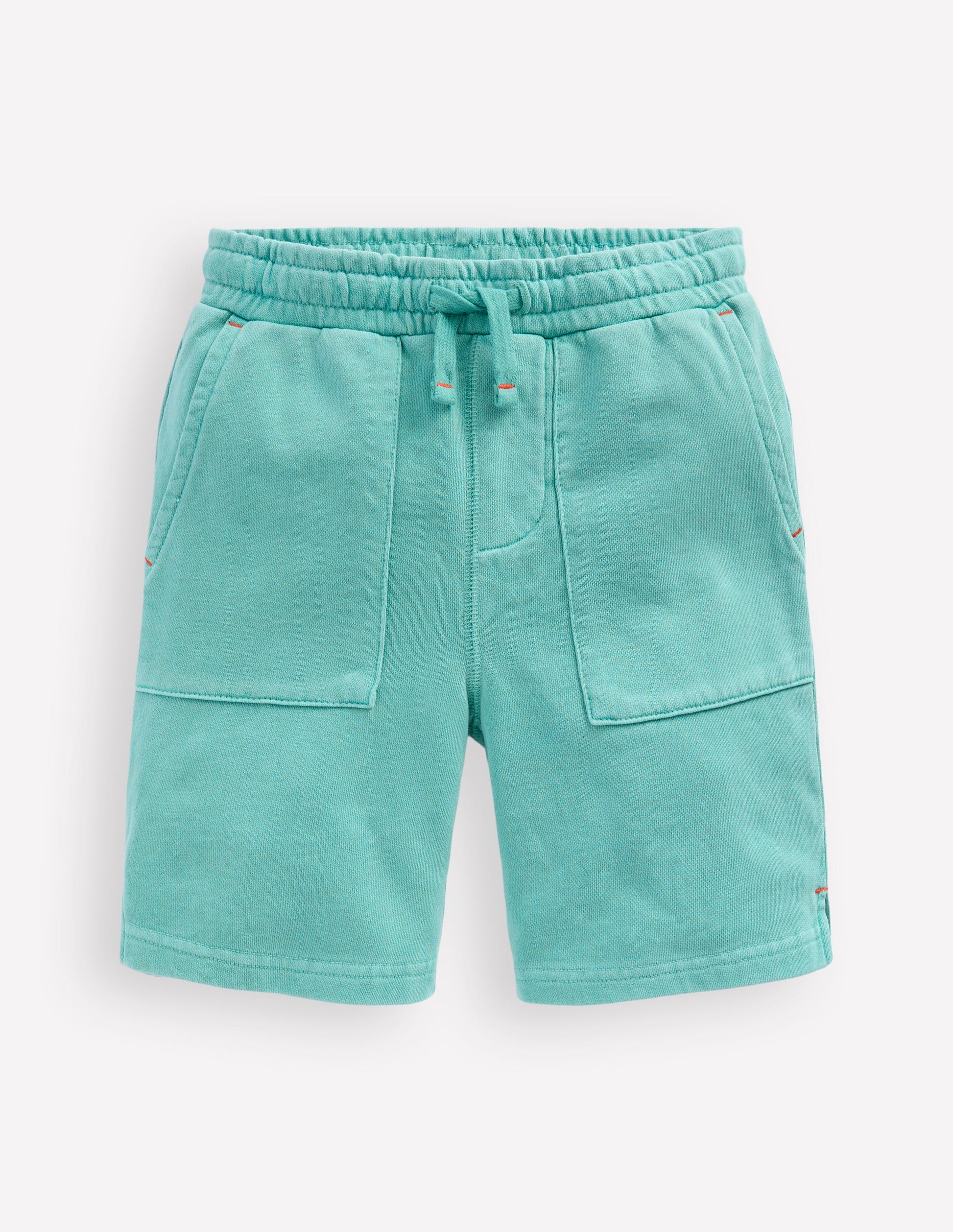 Garment Dye Sweatshorts-Dawn Blue-1