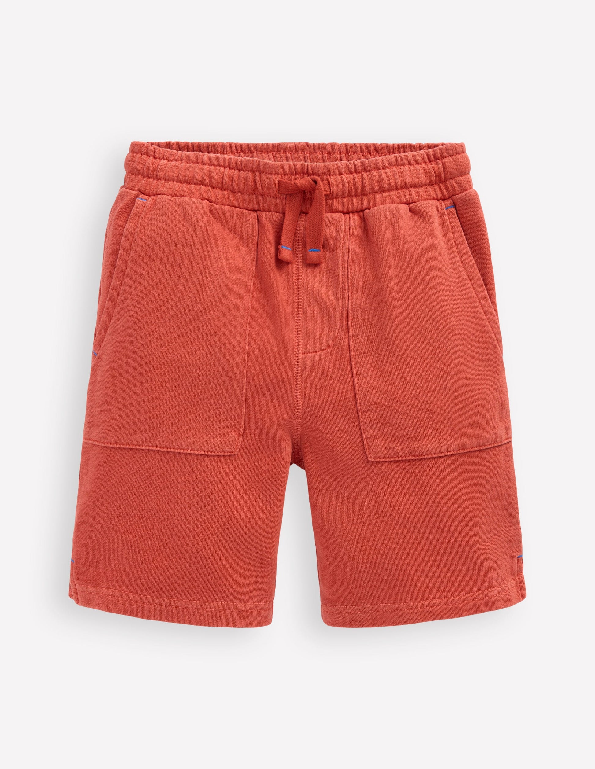 Garment Dye Shorts-Burnt Sienna-1