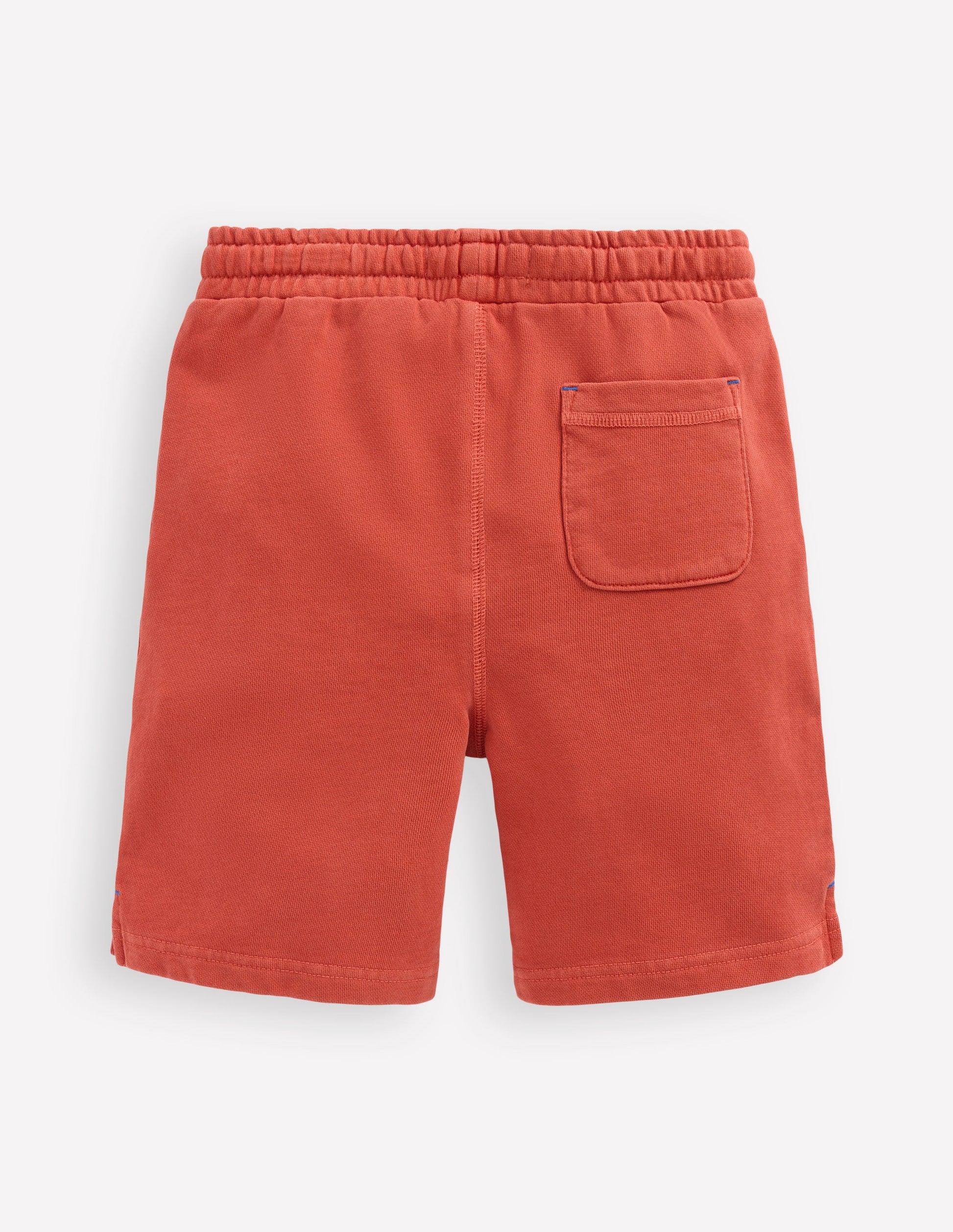 Garment Dye Shorts-Burnt Sienna-2