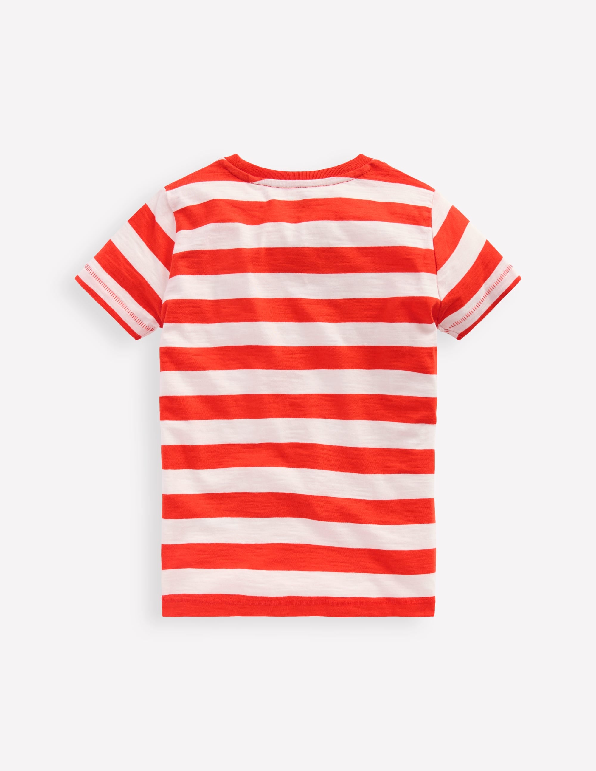 Everyday Short Sleeve T-Shirt-Fiesta / Coconut Milk - Image 2