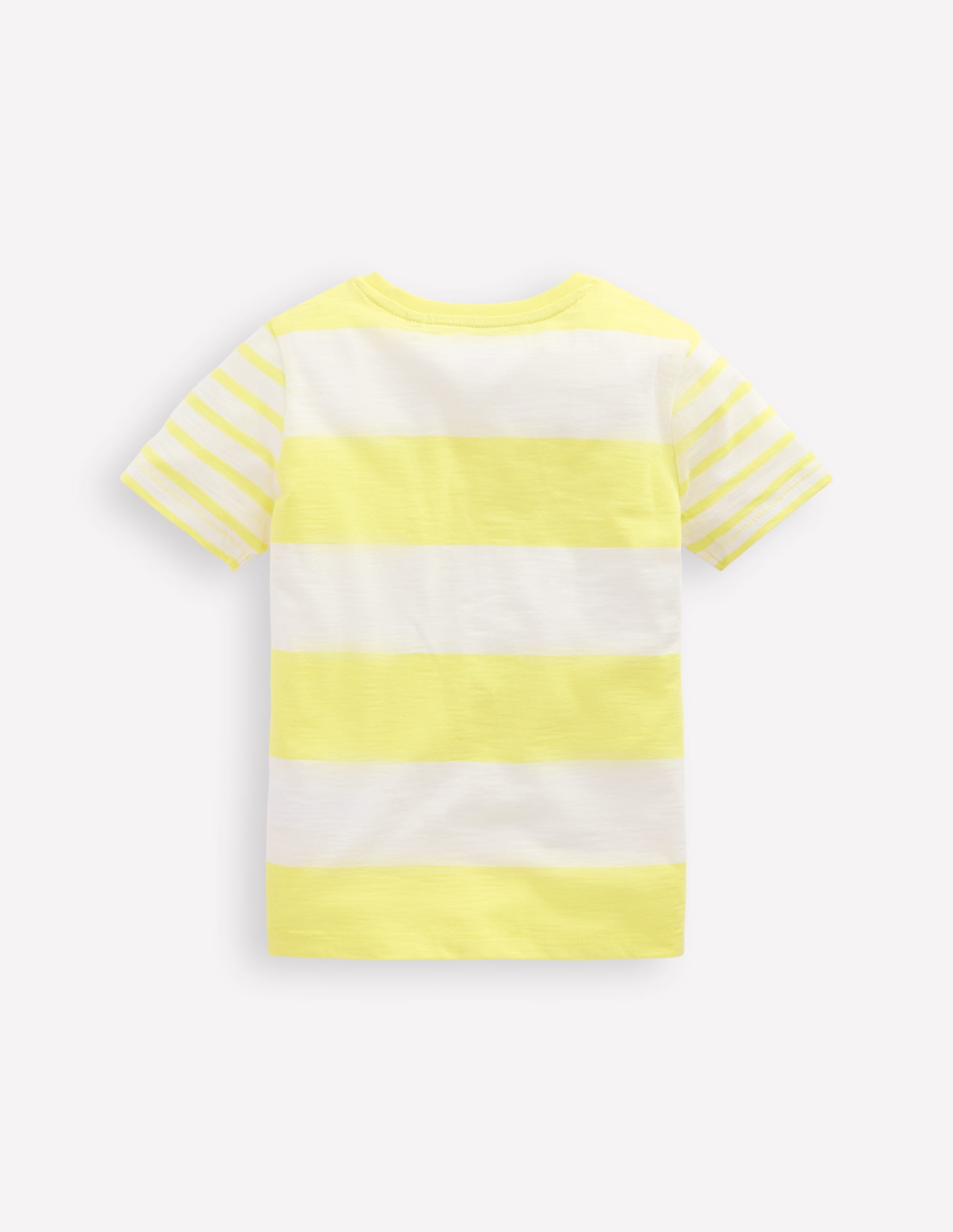 Everyday Short Sleeve T-Shirt-Yellow Hotch sleeve - Image 2